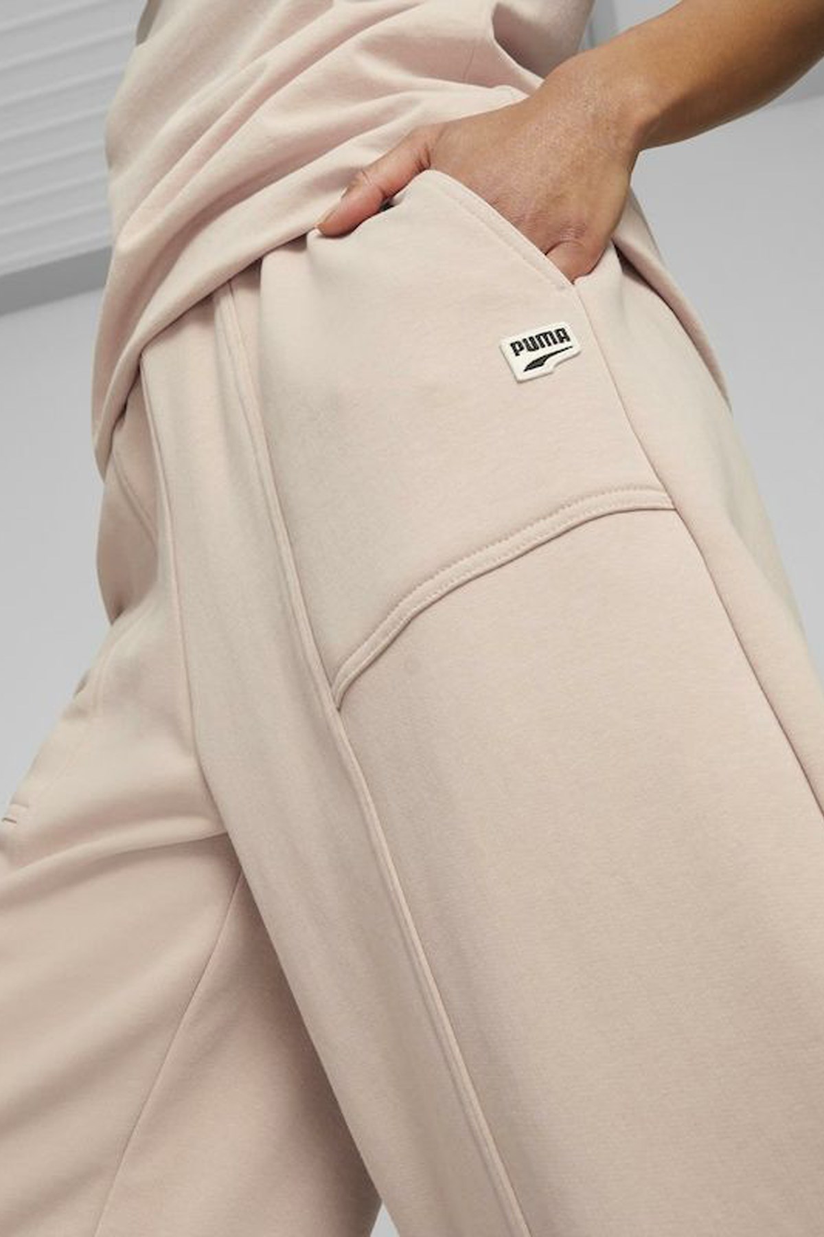 Puma Downtown Sweatpants Kadın Tek Alt 53607247 Pembe
