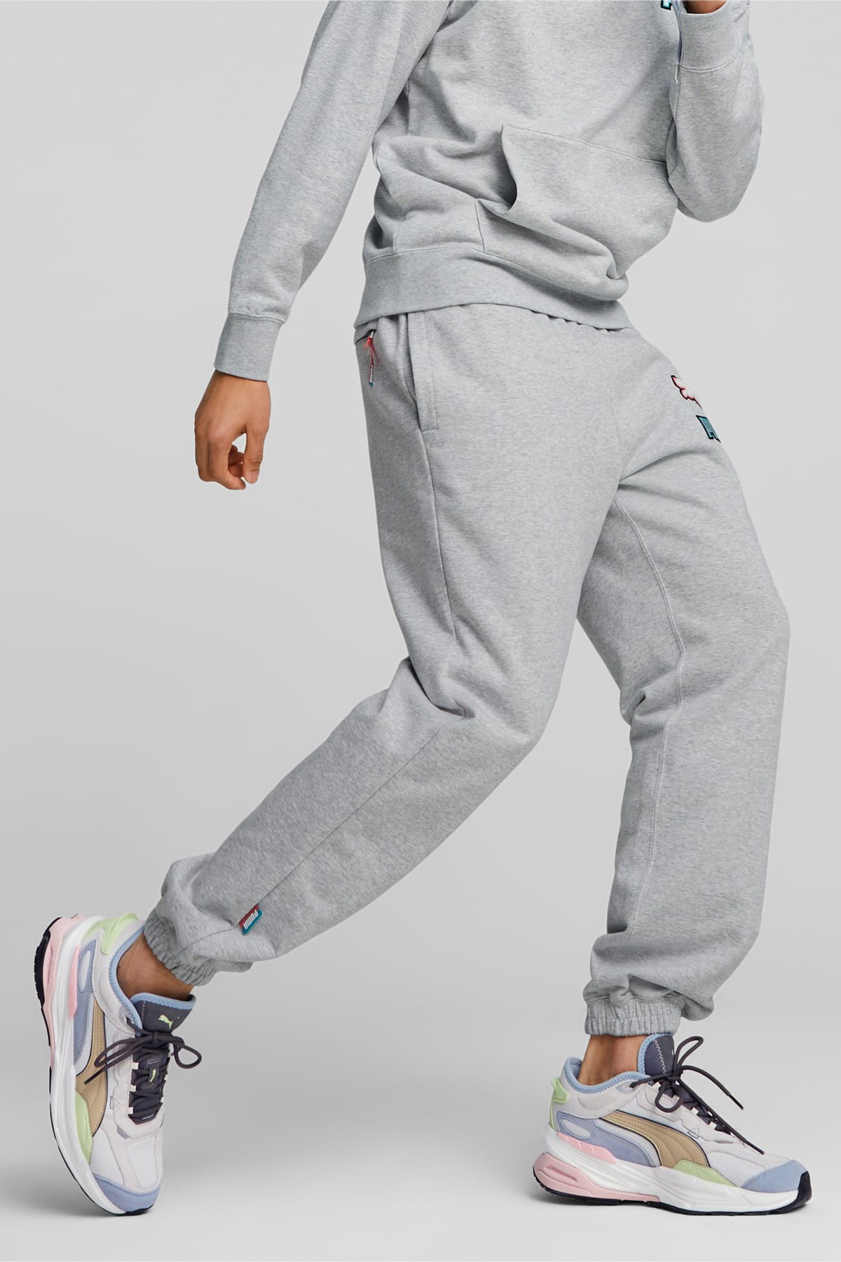 Puma Fandom Erkek Eşofman Altı 53611304 Gri