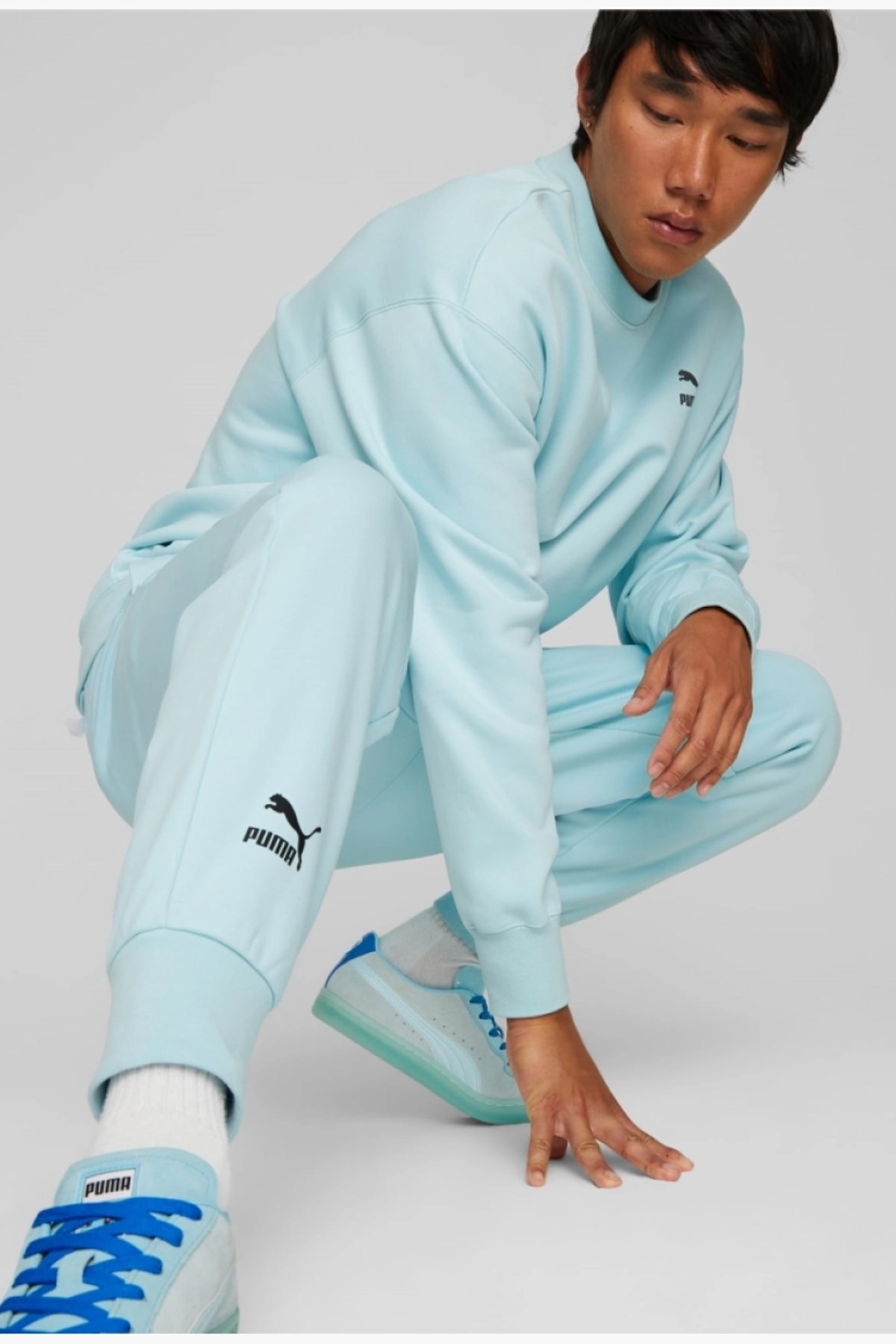 Puma X Pokemon Relaxed Erkek Eşofman Altı 53655030 Mavi