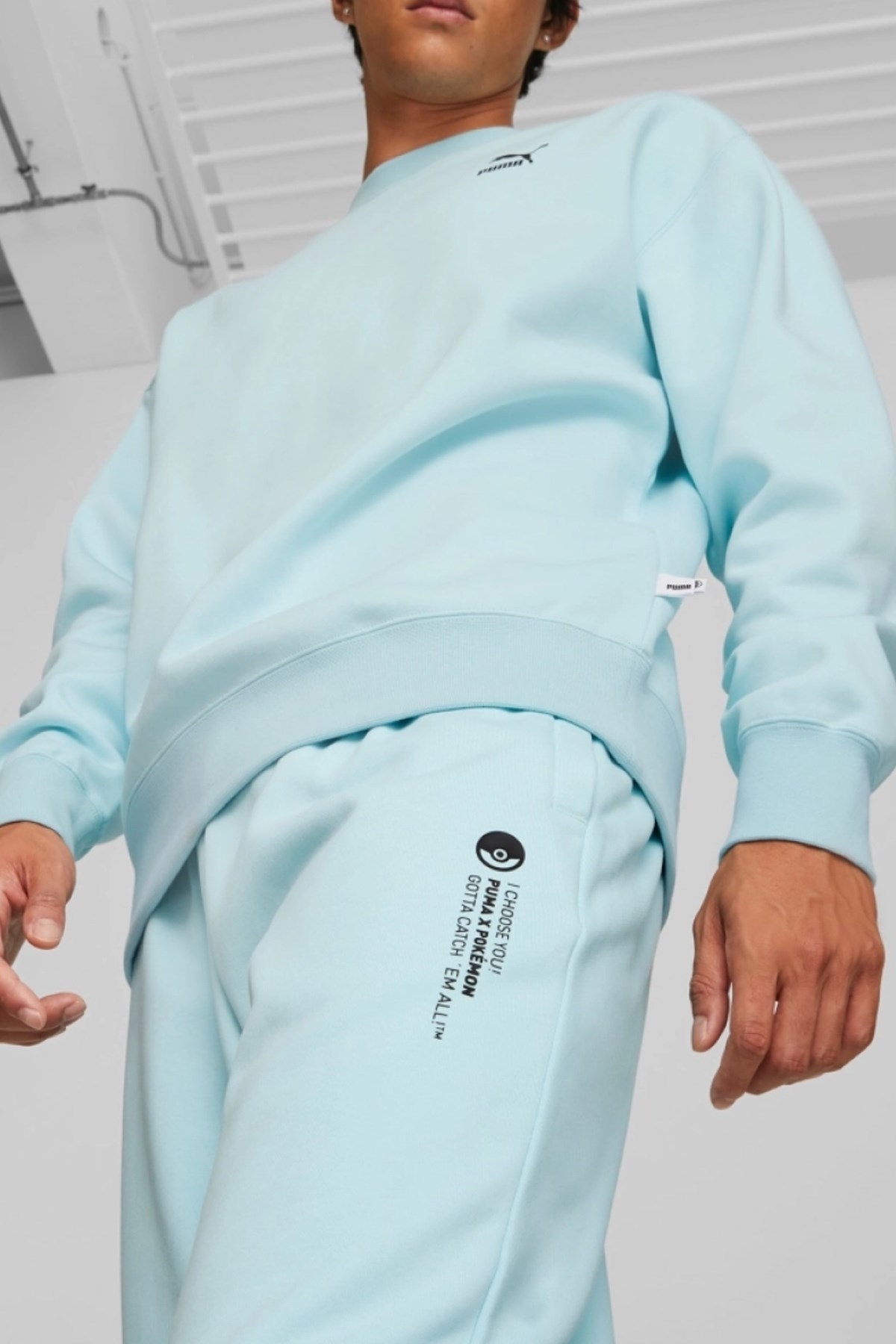 Puma X Pokemon Relaxed Erkek Eşofman Altı 53655030 Mavi