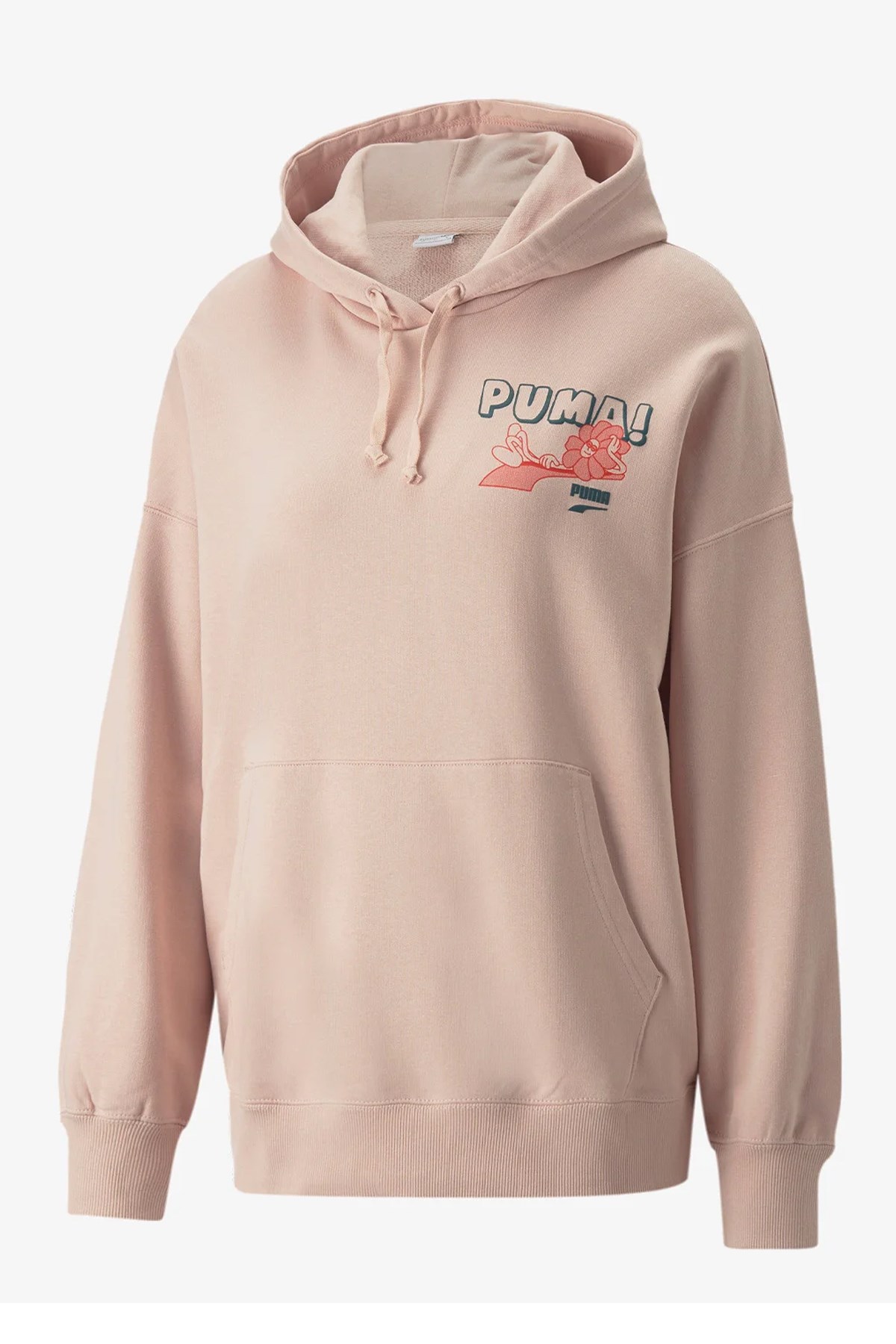 Puma Downtown Kadın Sweatshirt 53716547 Pembe