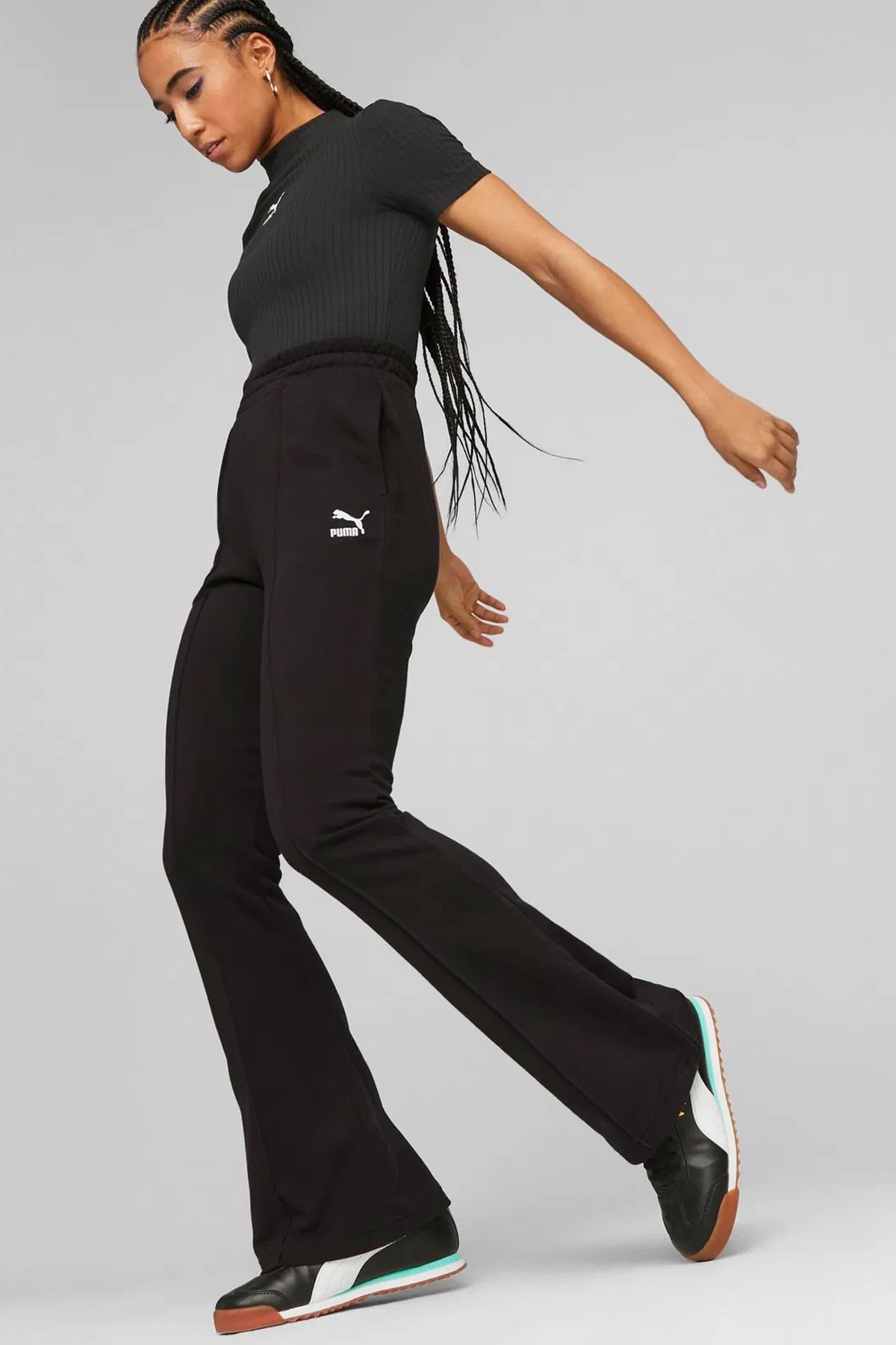 Puma Classıcs Flared Kadın Eşofman Altı 53805901 Siyah