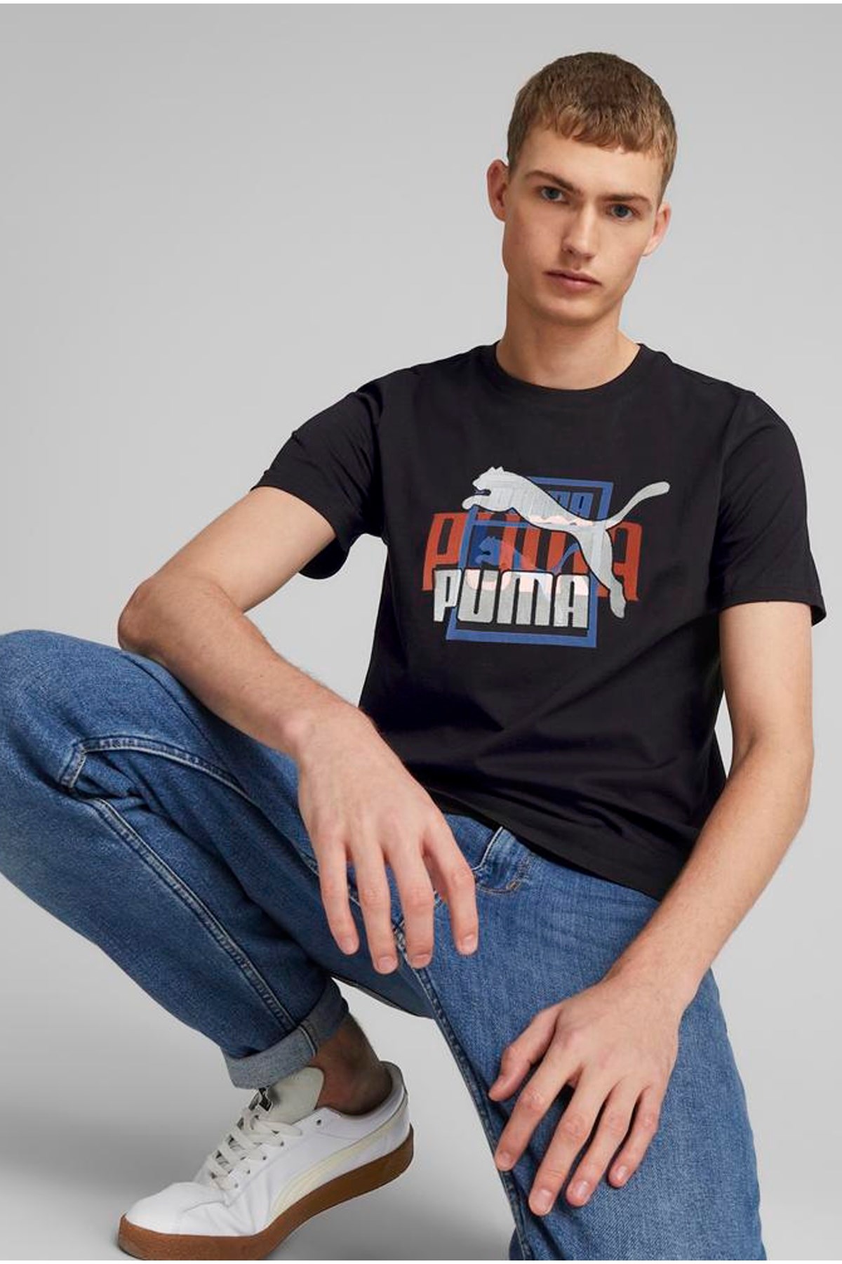 Puma Classics Erkek Tişört 53818001 Siyah