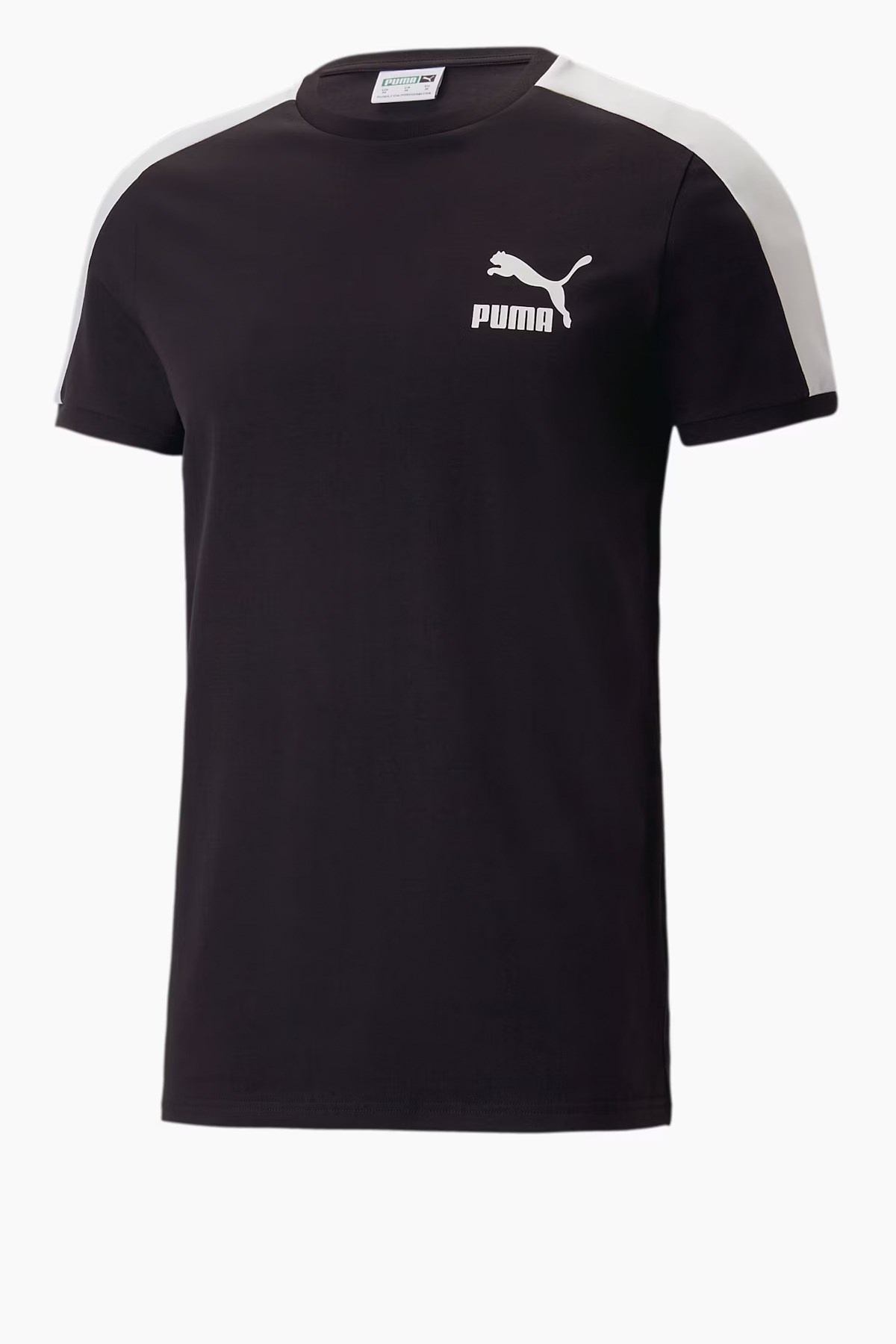 Puma T7 Iconic Erkek Tişört 53820401 Siyah