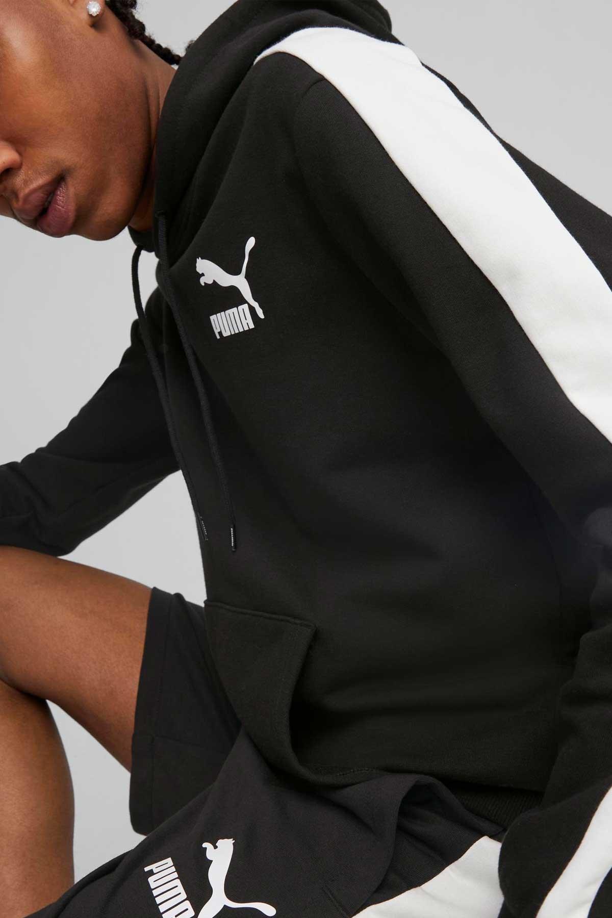 Puma T7 Iconıc Erkek Sweatshirt 53821201 Siyah