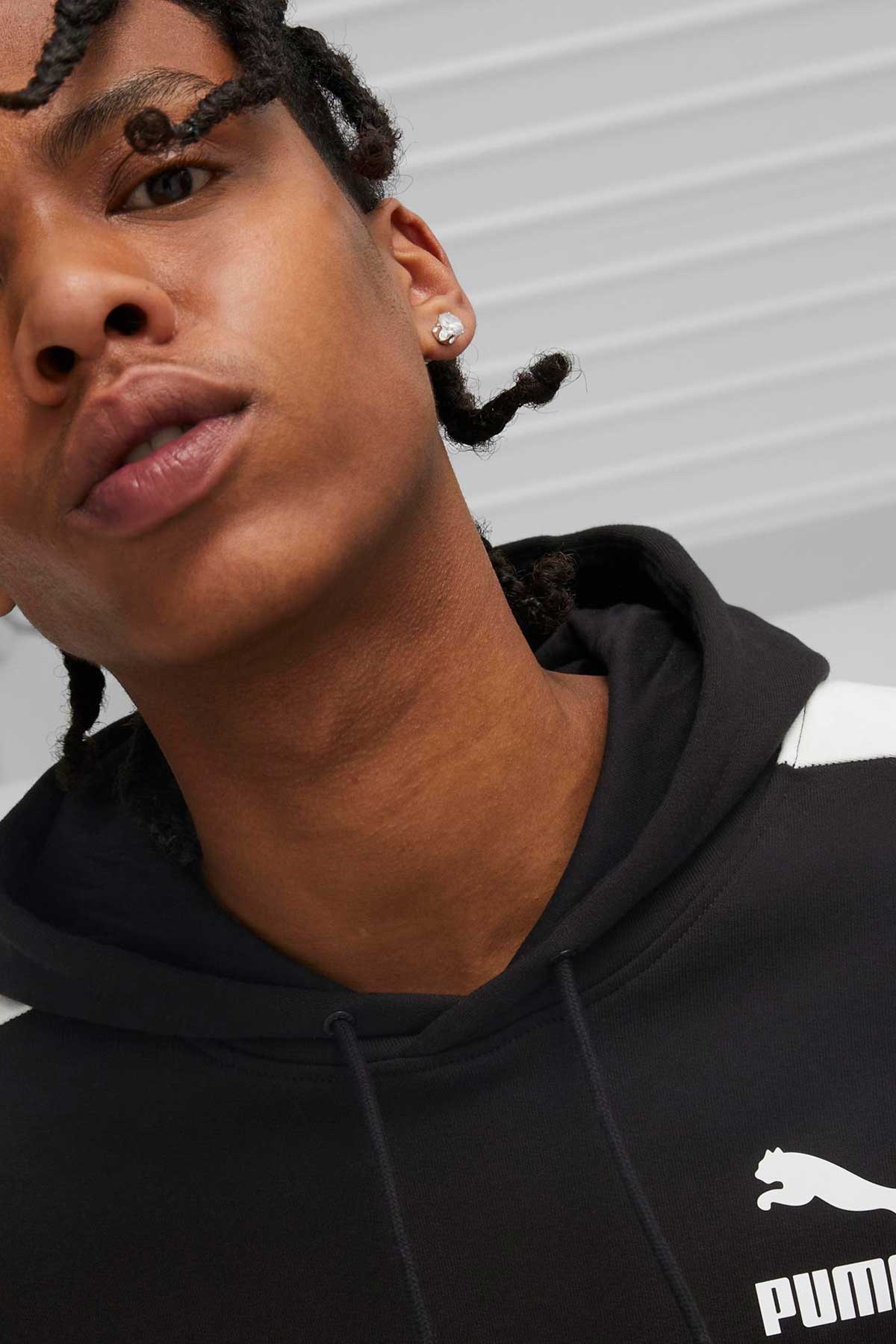 Puma T7 Iconıc Erkek Sweatshirt 53821201 Siyah