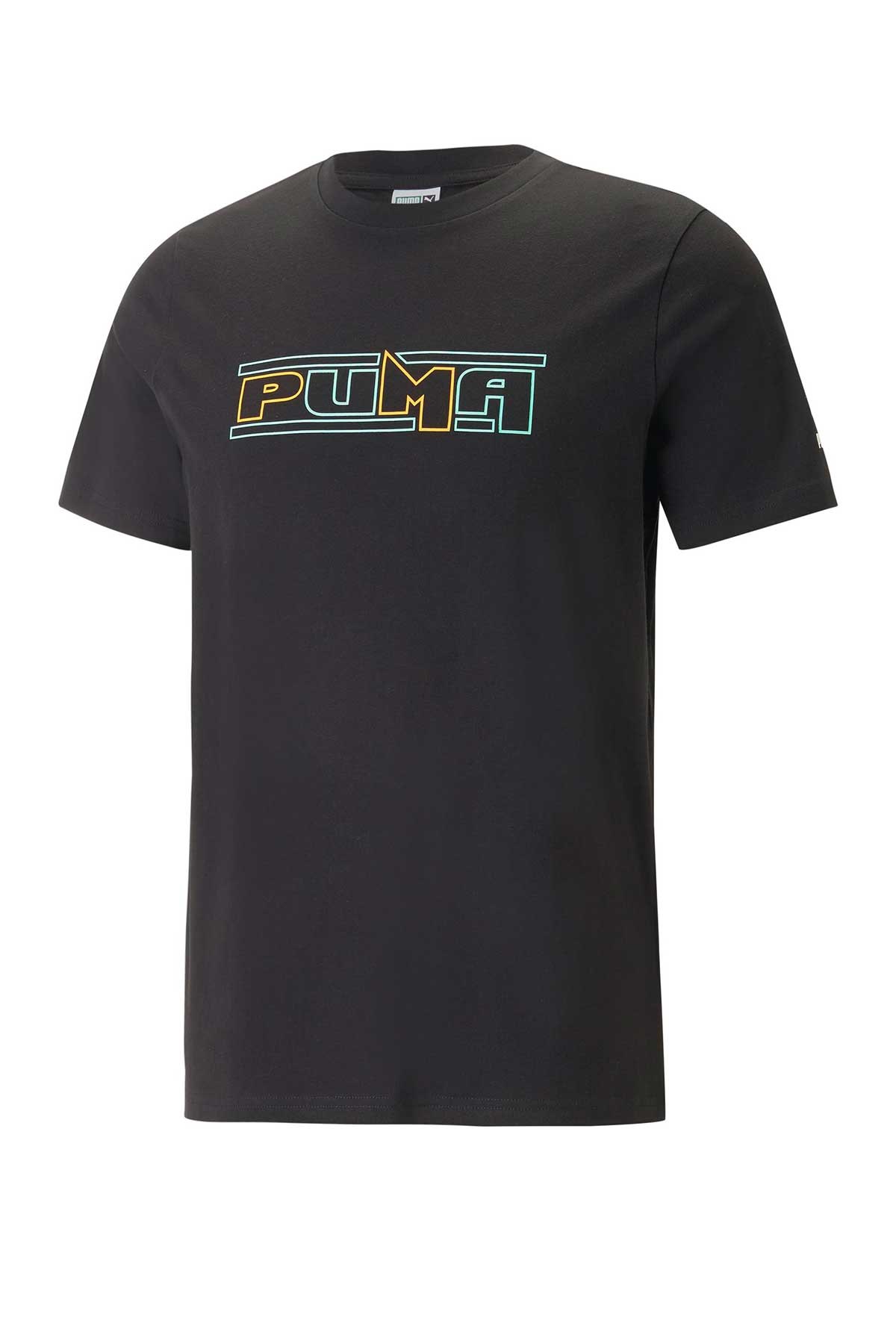 Puma Graphic Erkek Tişört 53821901 Siyah