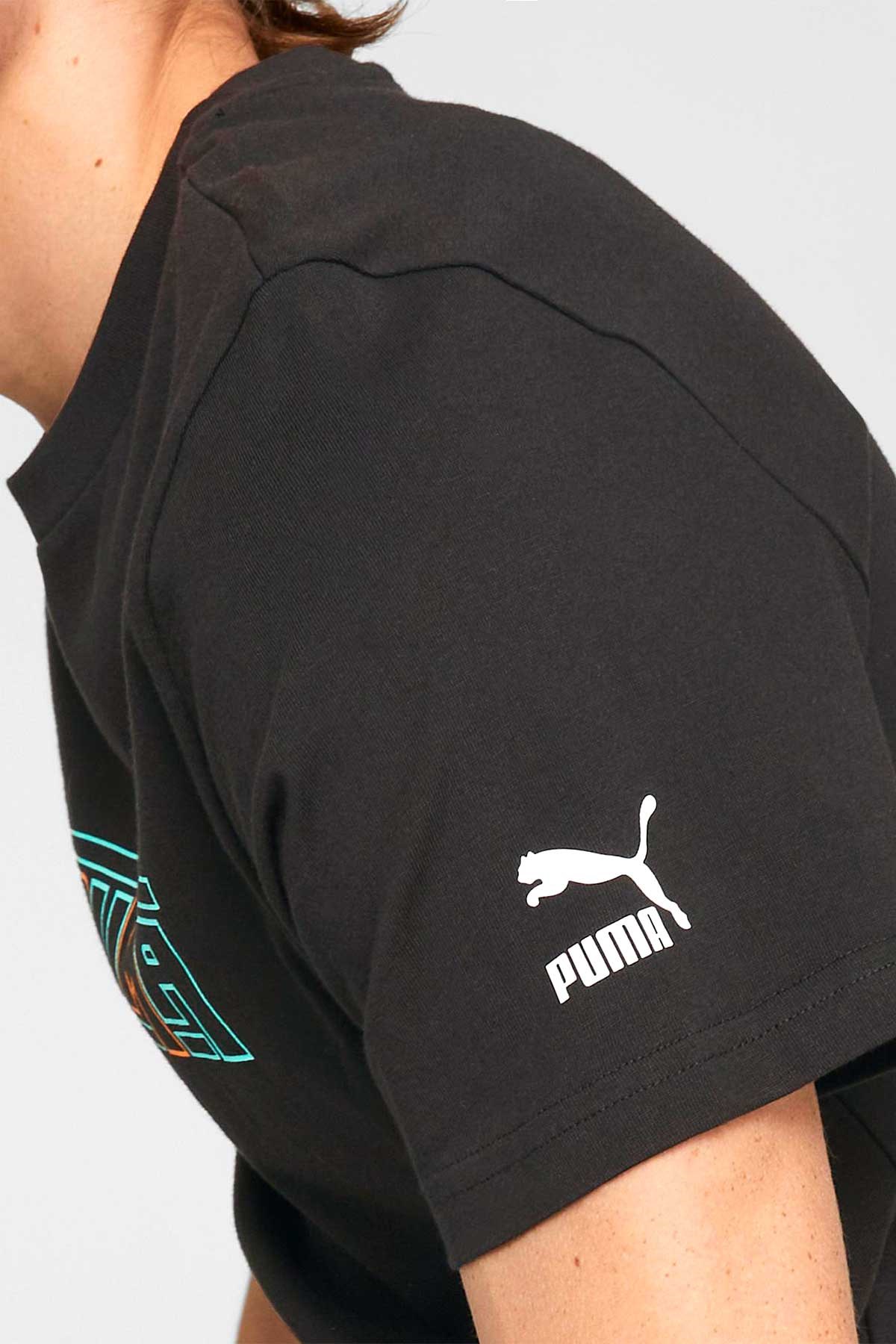 Puma Graphic Erkek Tişört 53821901 Siyah