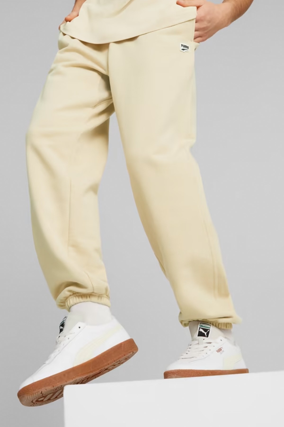 Puma Downtown Erkek Eşofman Altı 53825088 Bej