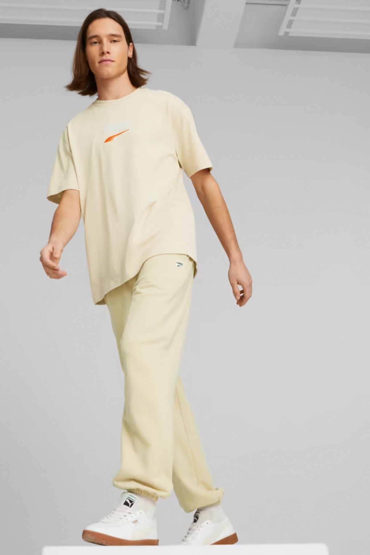 Puma Downtown Erkek Eşofman Altı 53825088 Bej