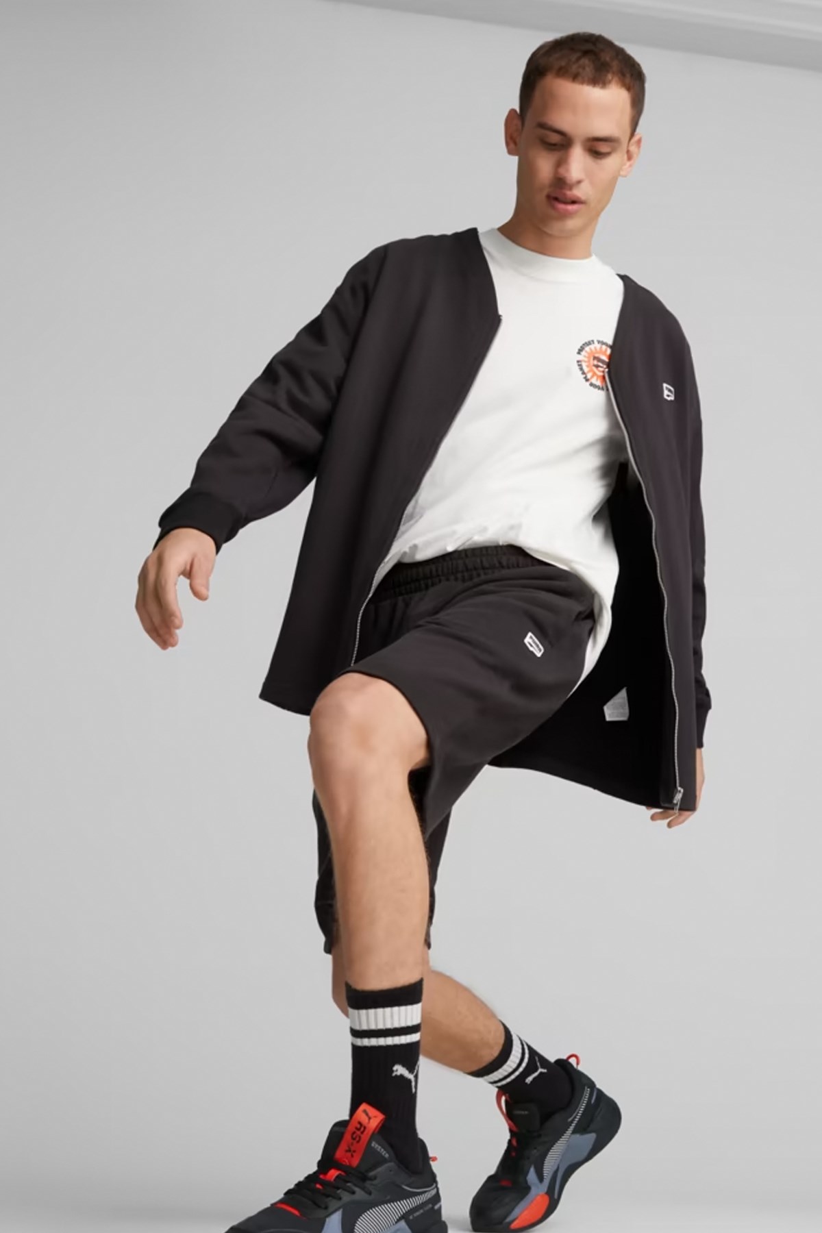 Puma Downtown Erkek Şort 53825101 Siyah