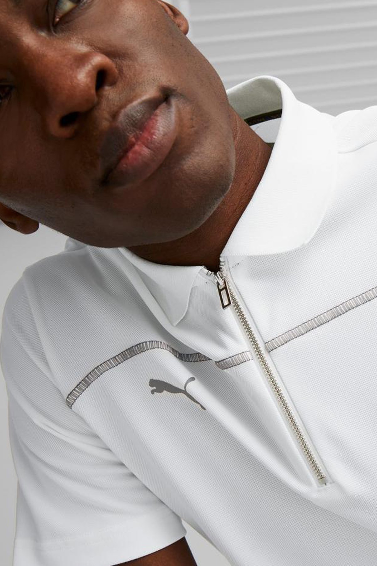 Puma Ferrari Style Erkek Polo Tişört 53833004 Beyaz