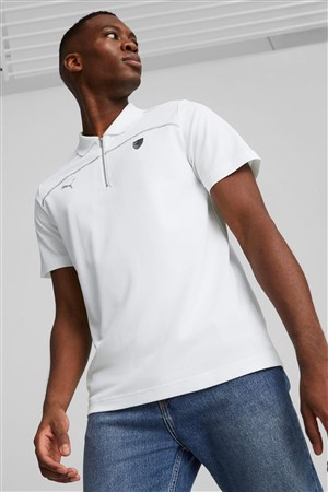 Puma Ferrari Style Erkek Polo Tişört 53833004 Beyaz