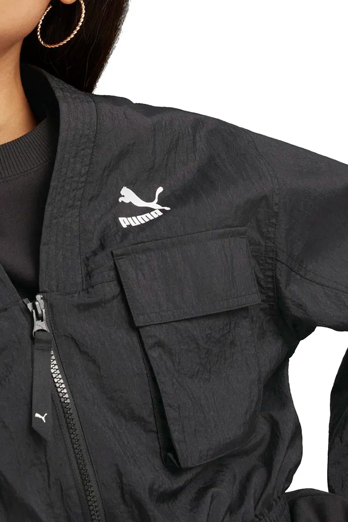 Puma Dare To Woven Kadın Ceket 53834001 Siyah