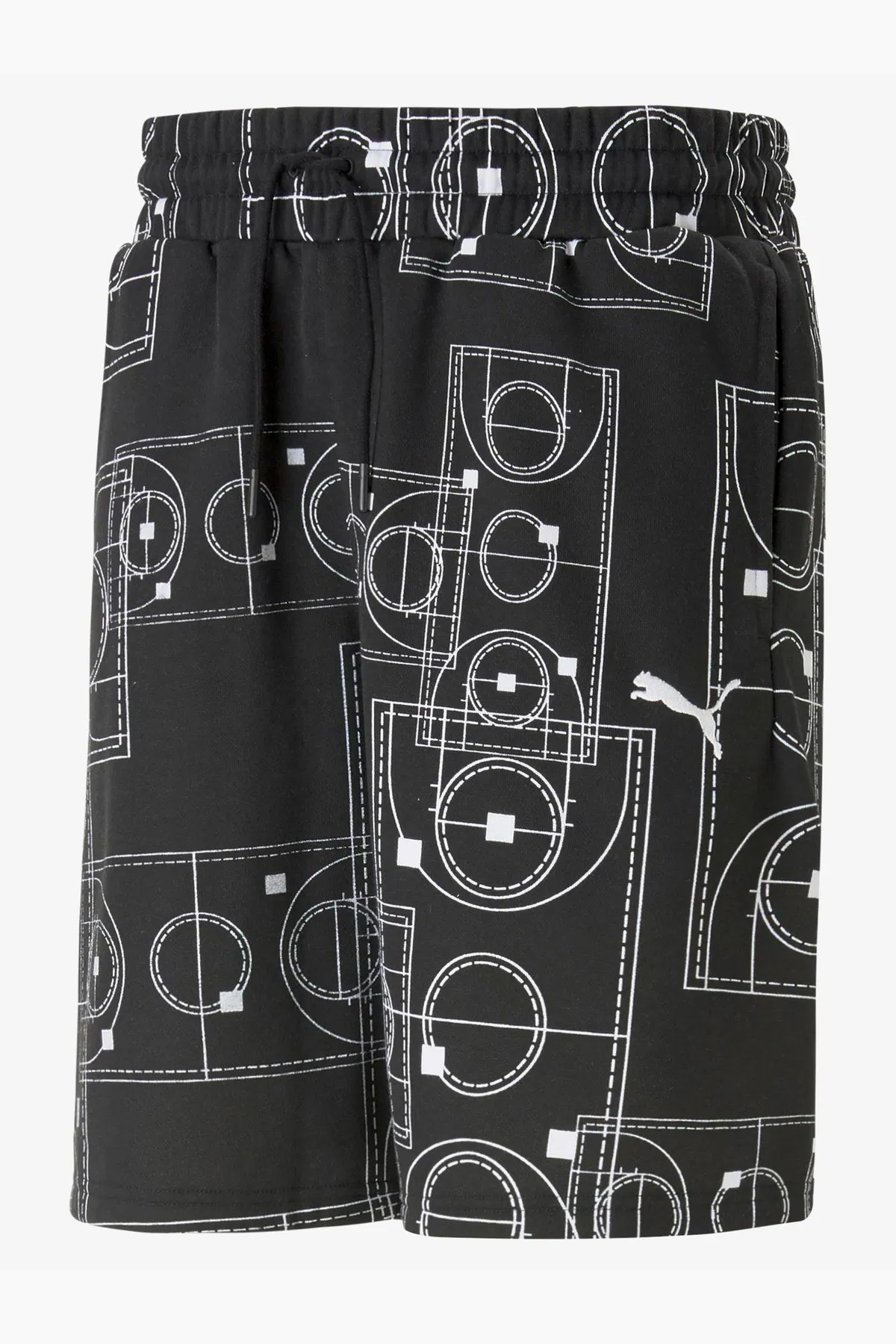 Puma Courtside Booster Basket Şortu 53856101 Siyah