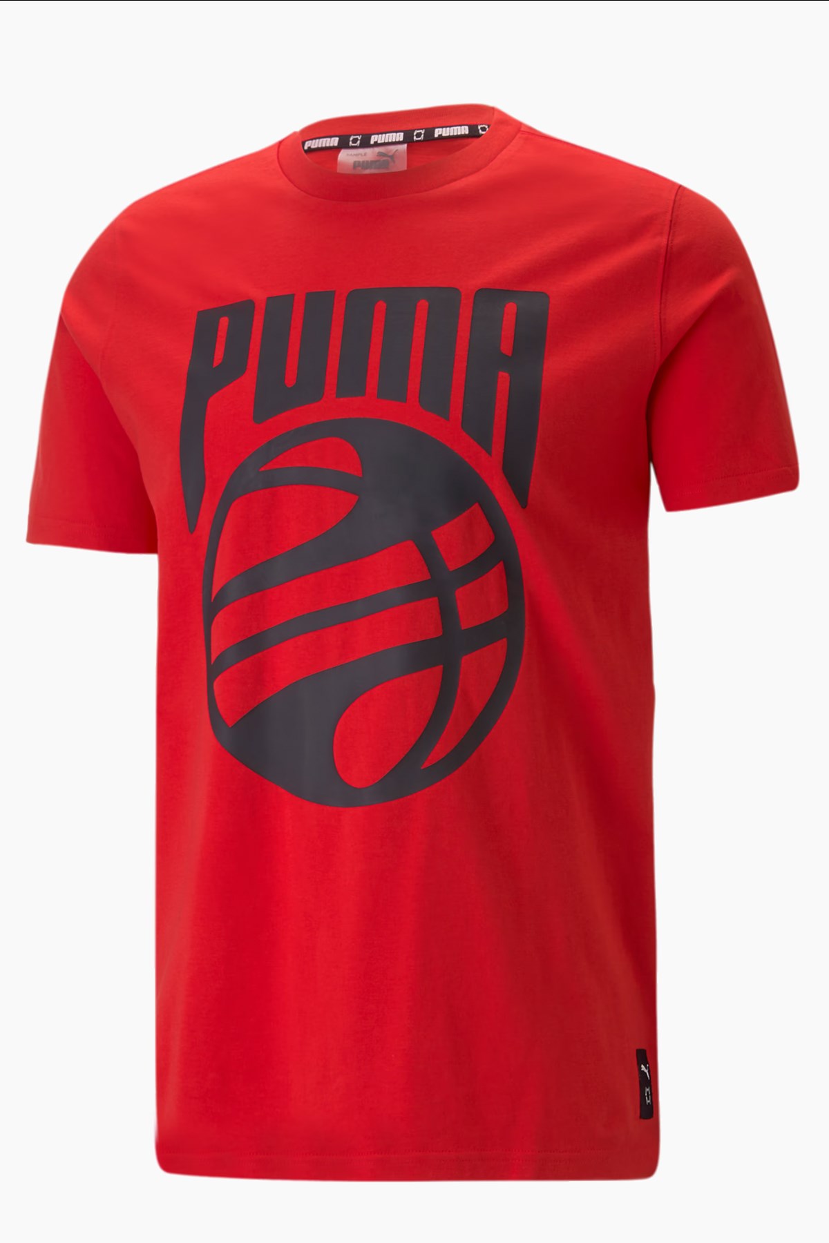 Puma Posterize Erkek Tişört 53859804 Kırmızı