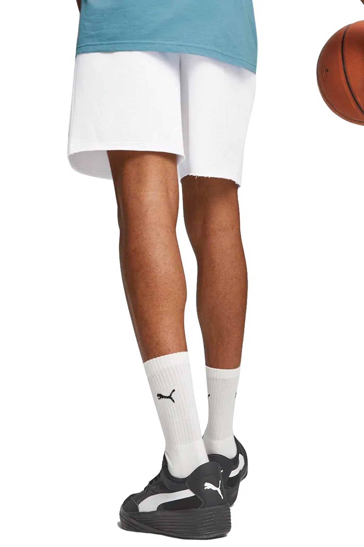 Puma Posterize Short Erkek Şortu 53876511 Beyaz