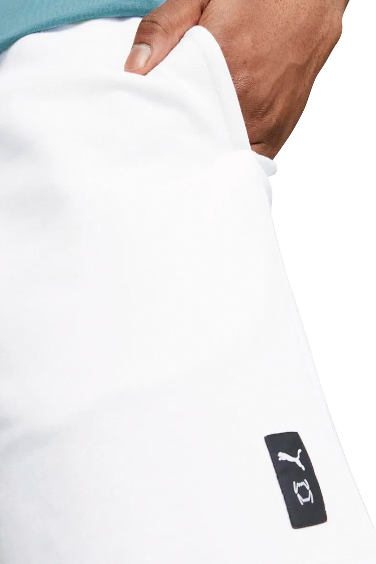 Puma Posterize Short Erkek Şortu 53876511 Beyaz