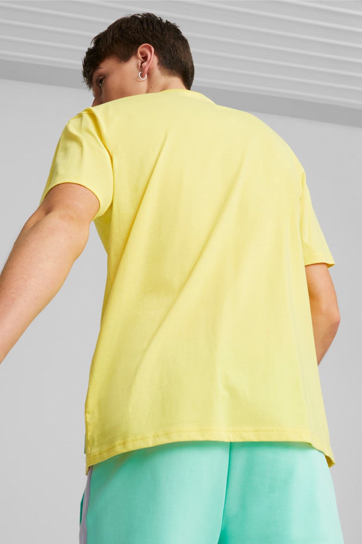 Puma X Spongebob Erkek Tişört 53895860 Sarı