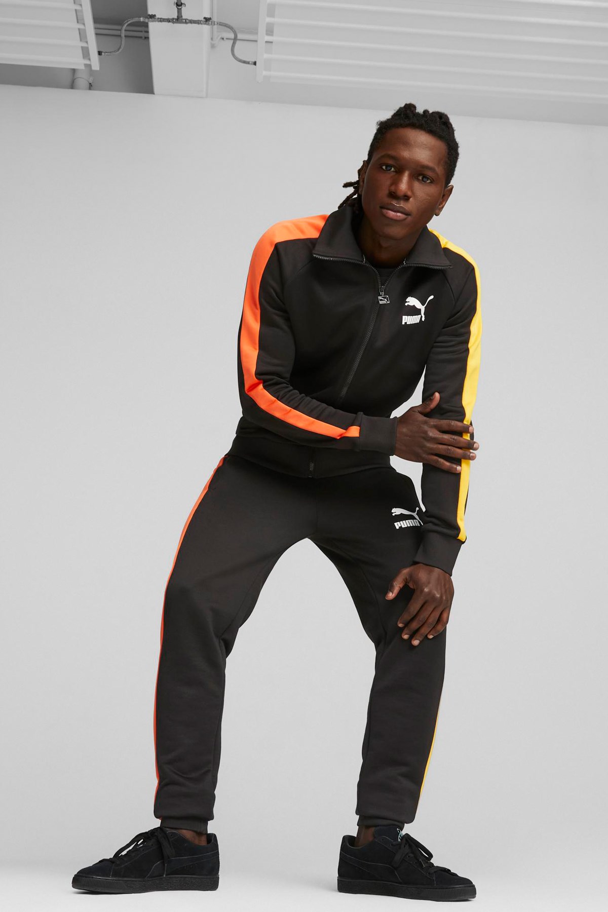 Puma T7 iconic Track Erkek Sweatshirt 53948401 Siyah