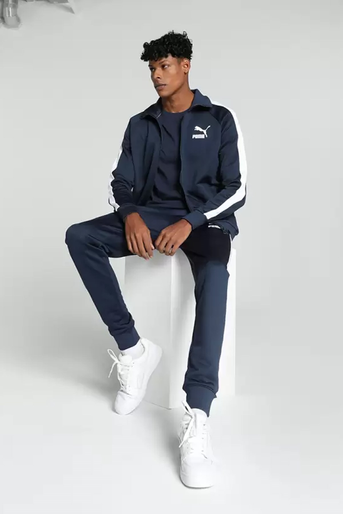 Puma T7 Iconıc Track Jacket Erkek Ceket 53948414 Lacivert