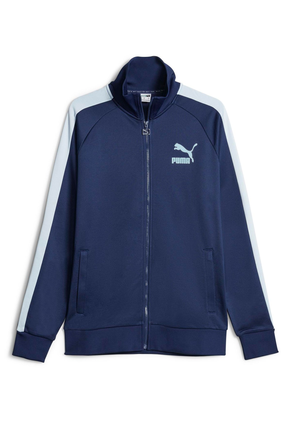 Puma T7 iconic Track Erkek Sweatshirt 53948415 Lacivert