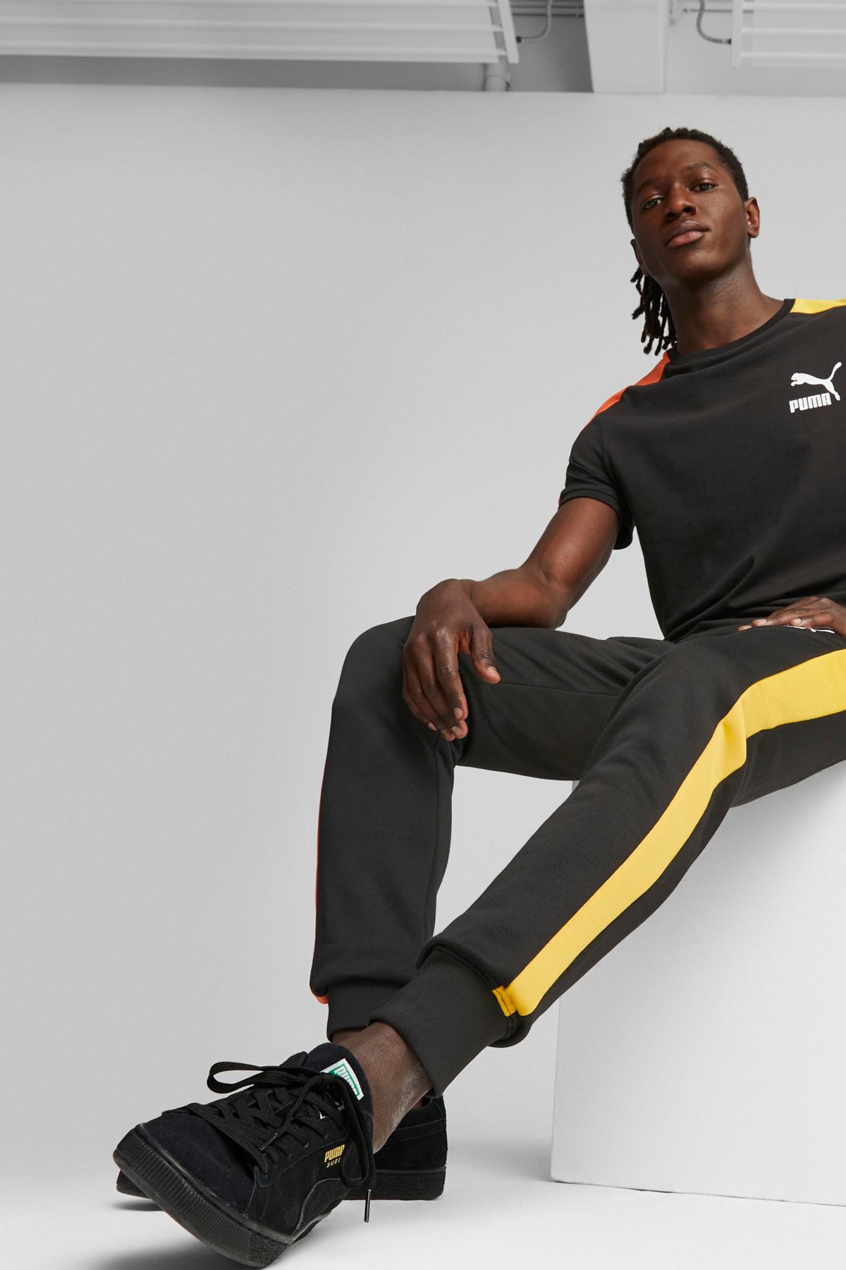 Puma T7 iconic Erkek Eşofman Altı 53948501 Siyah