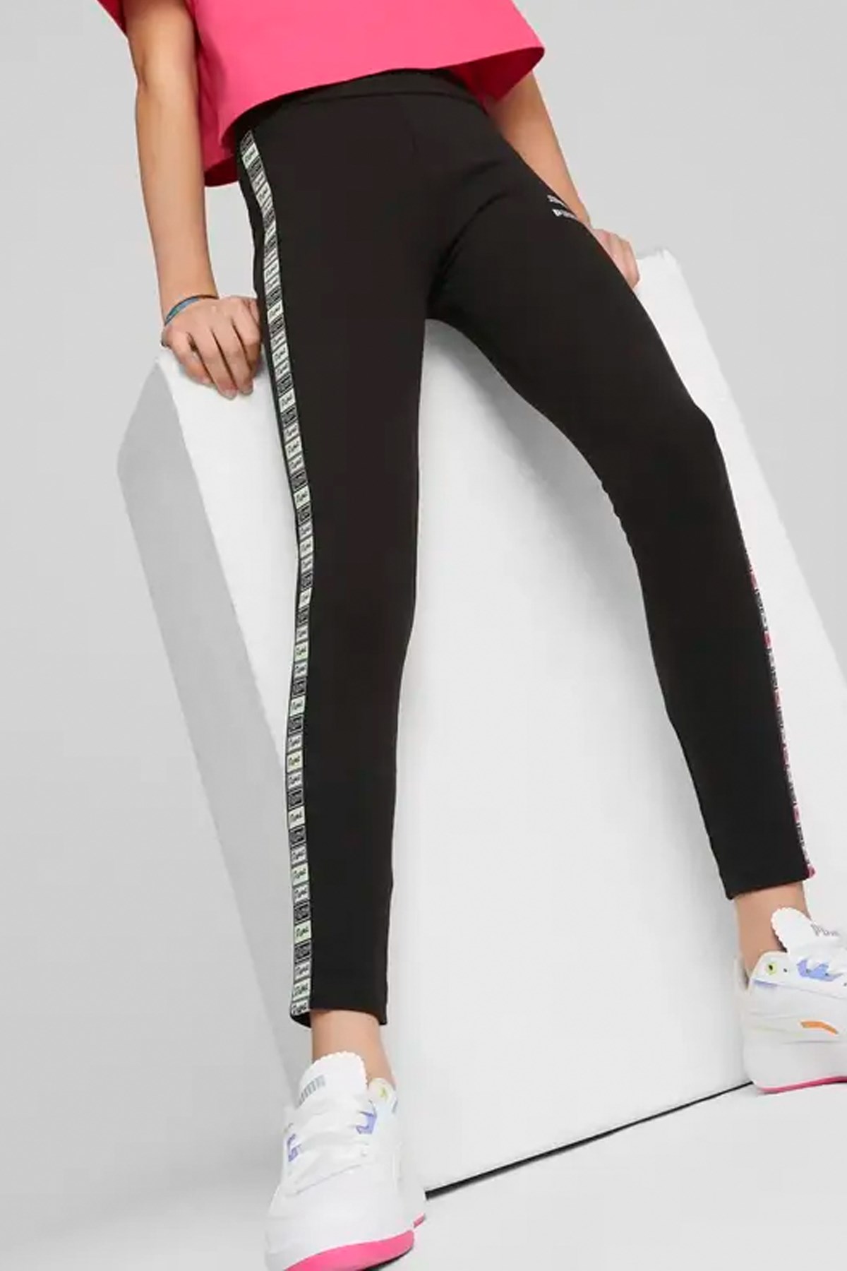 Puma Ruleb High Waist Kadın Tayt 53956301 Siyah