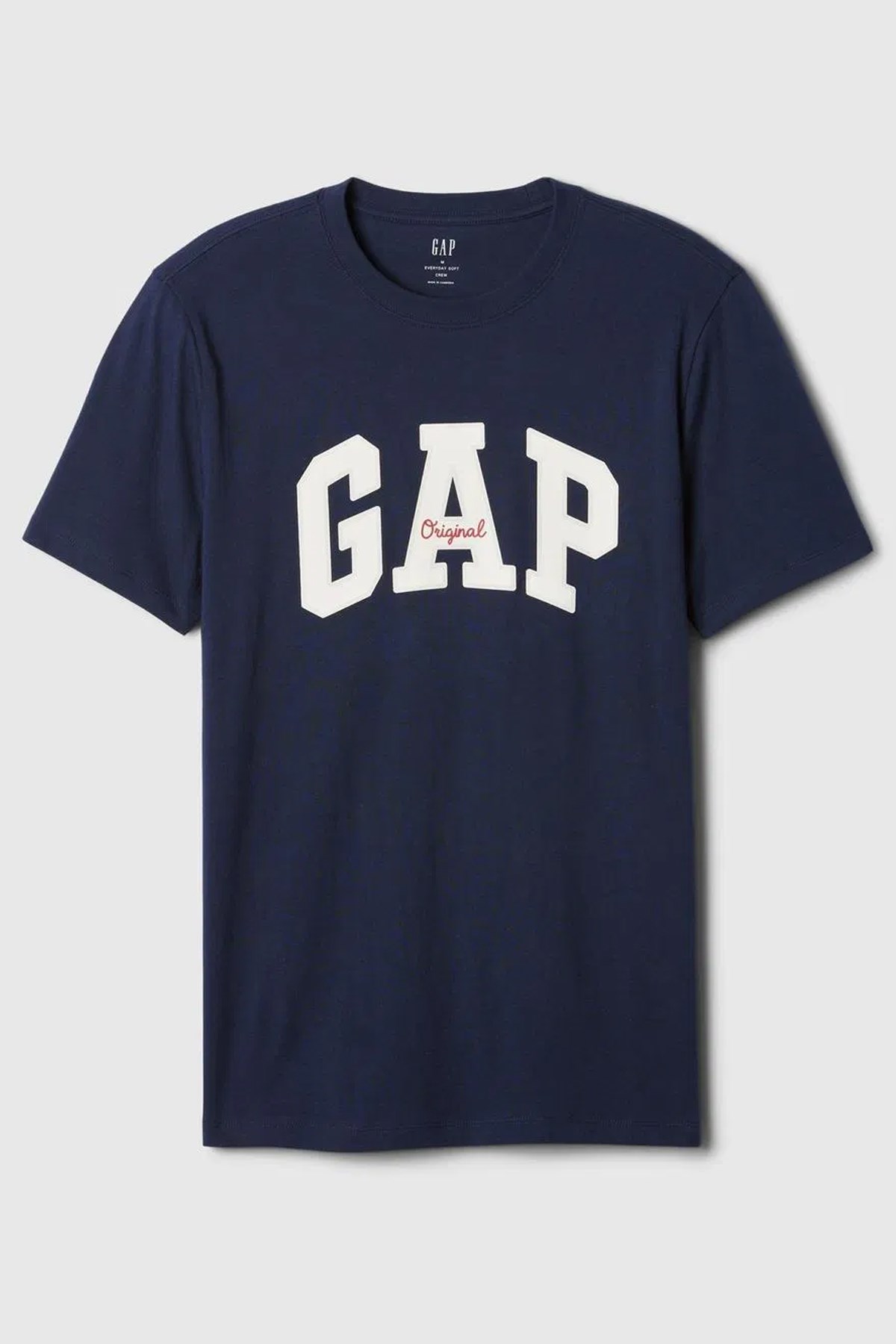 Gap V-Frch Everyday Soft Erkek Tişört Lacivert