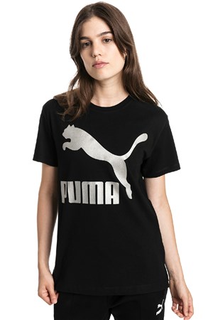 Puma Classics Logo Tee Kadın T-Shirt 57791401