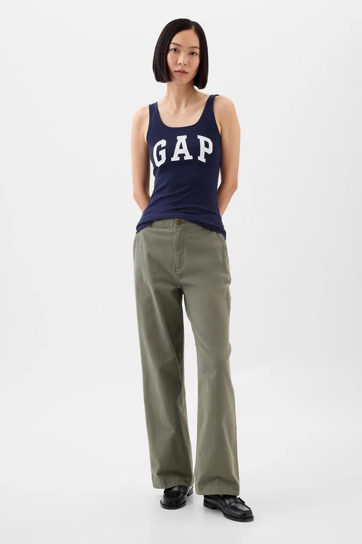 Gap V-Sl Bf Kadın Atlet Lacivert