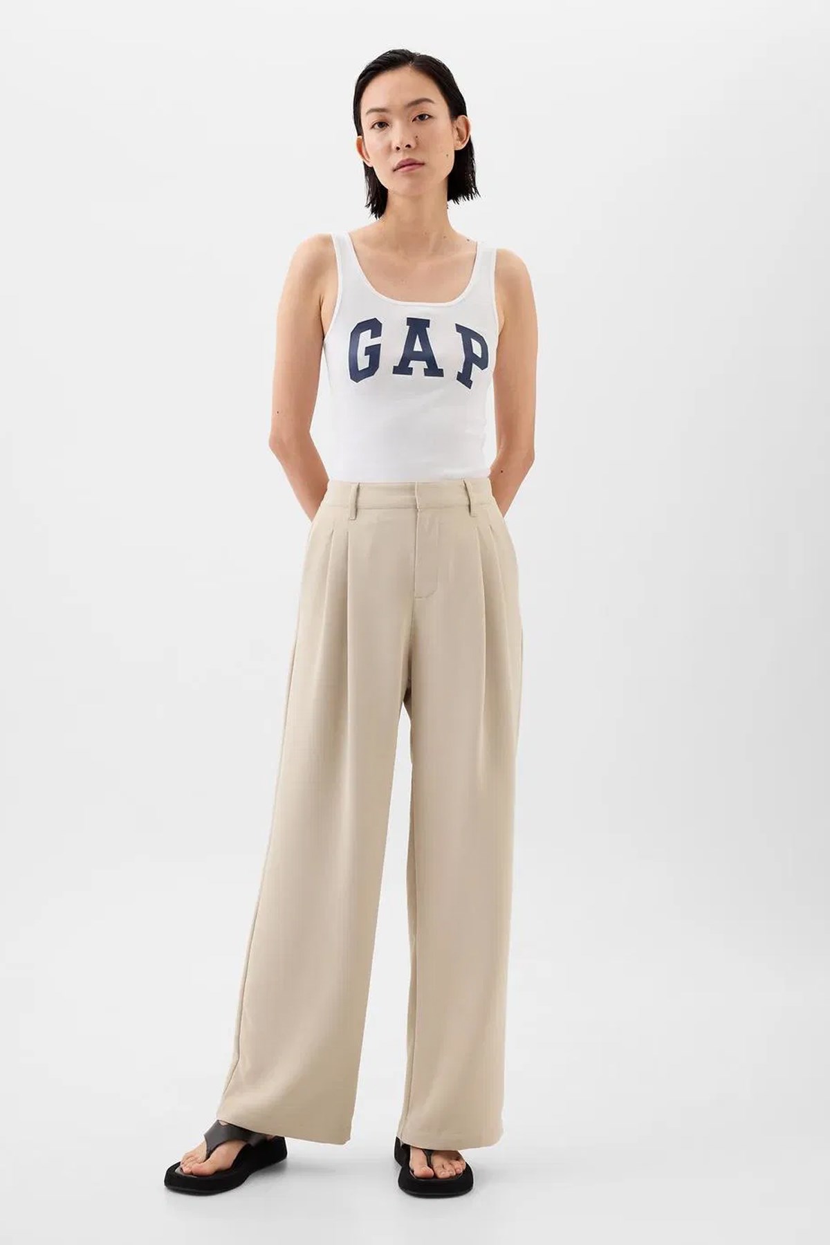 Gap V-Sl Bf Kadın Atlet Beyaz