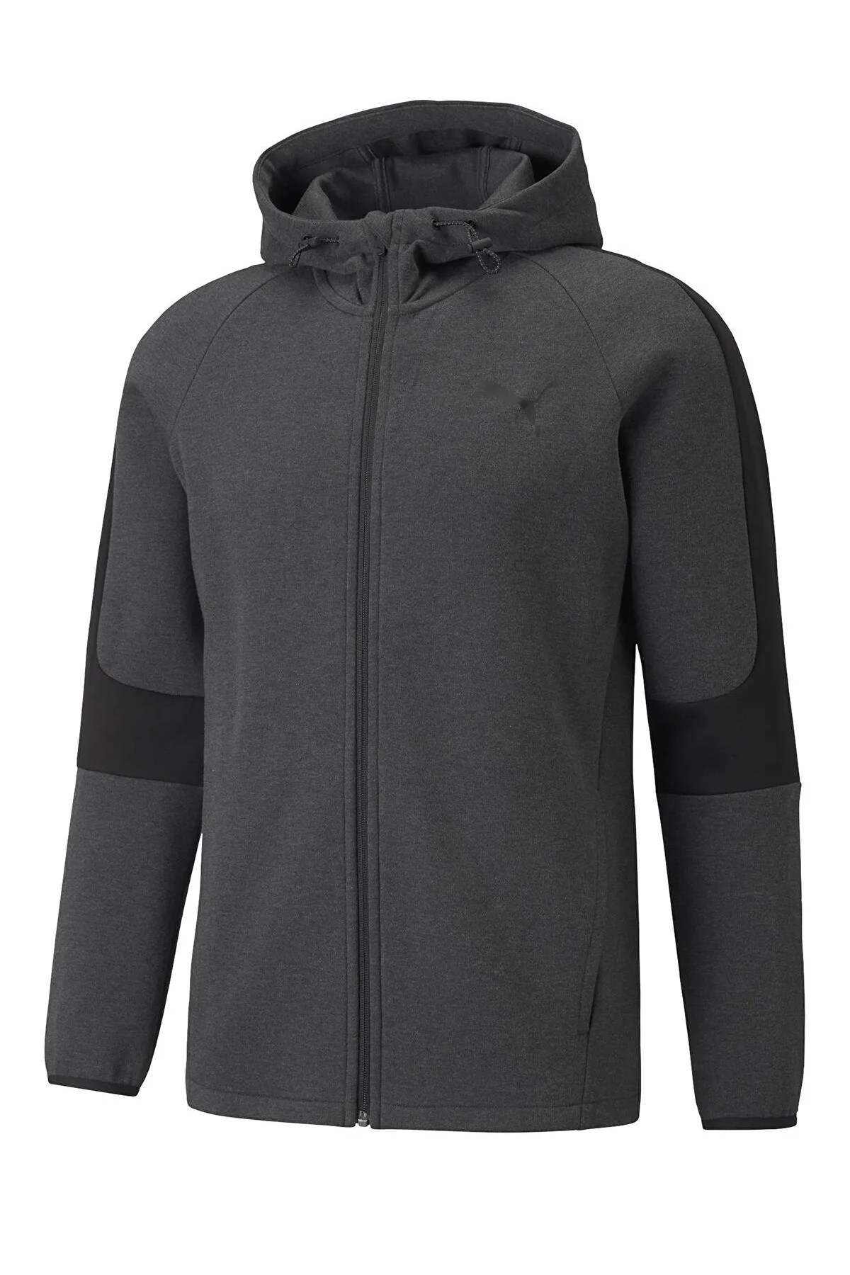 Puma Evostripe Core FZ Erkek Sweatshirt 58581207 Siyah