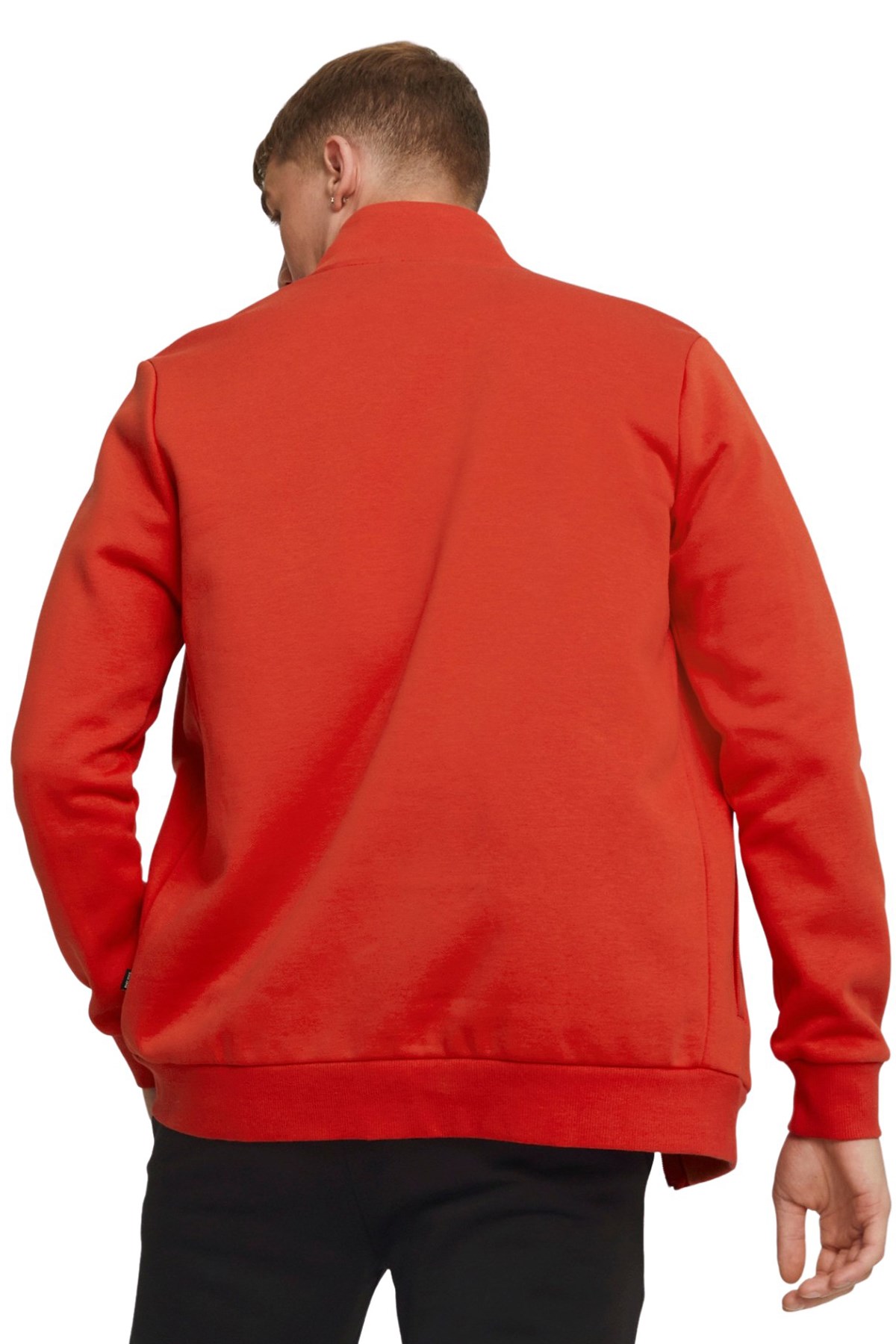 Puma CLean Sweat Suit Fl Erkek Eşofman Takımı 58584133 Kırmızı