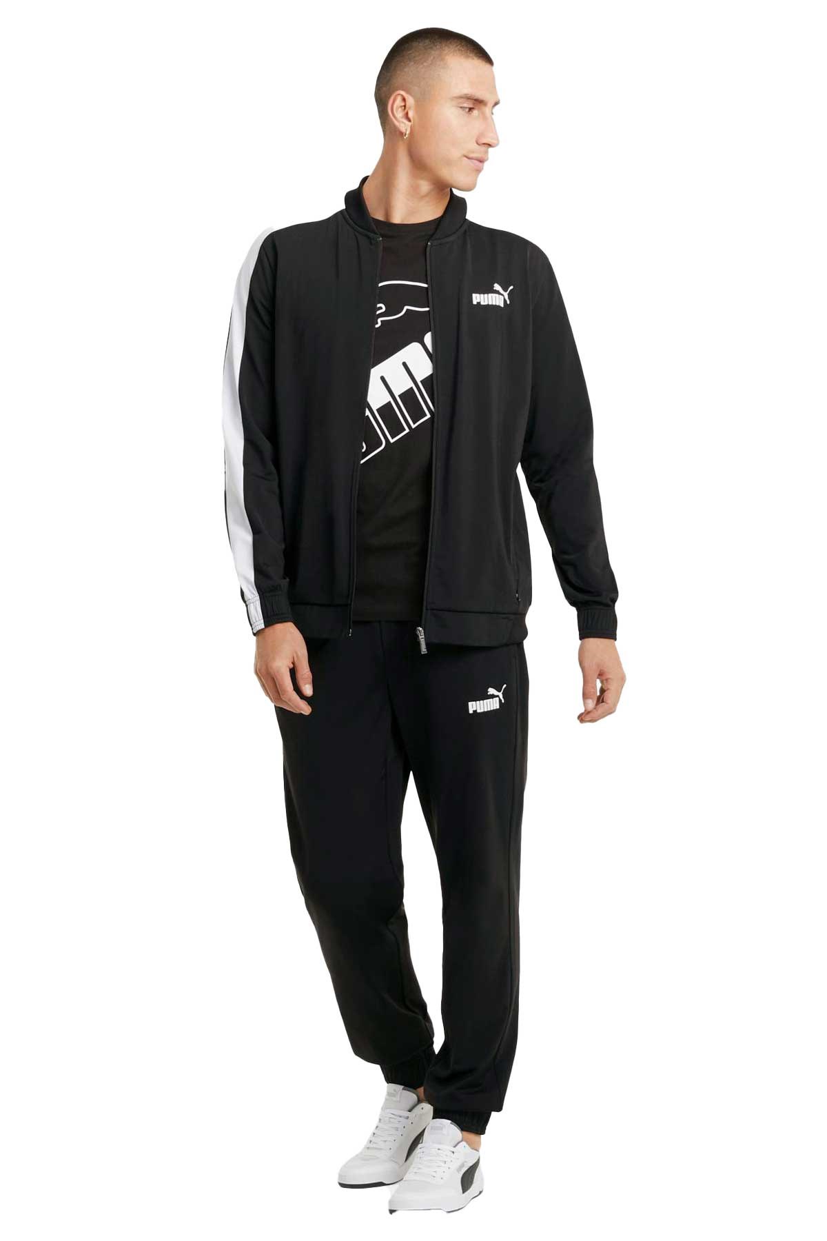 Puma Baseball Tricot Erkek Eşofman Takımı 58584301 Siyah