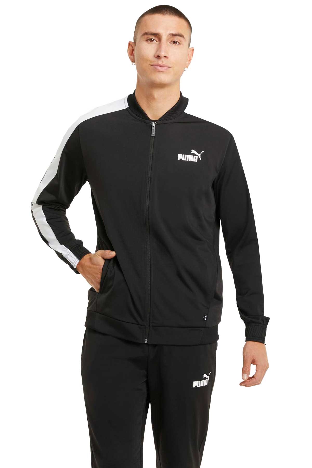Puma Baseball Tricot Erkek Eşofman Takımı 58584301 Siyah