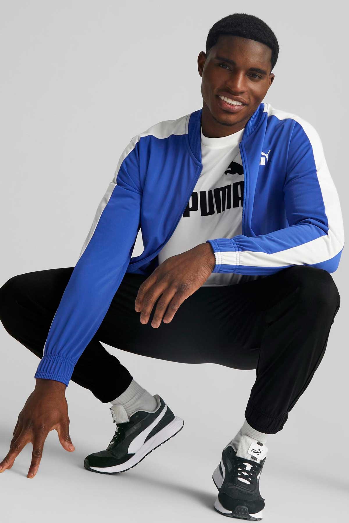 Puma Baseball Tricot Erkek Eşofman Takımı 58584392 Mavi