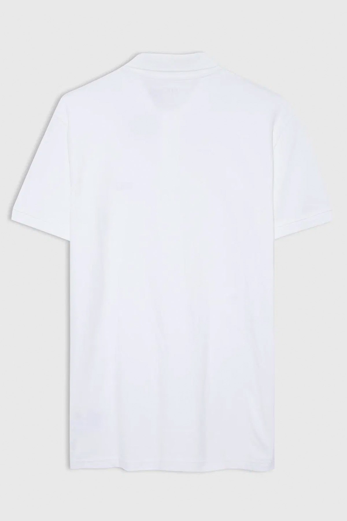 Gap Logo Erkek Polo Yaka Tişört Beyaz