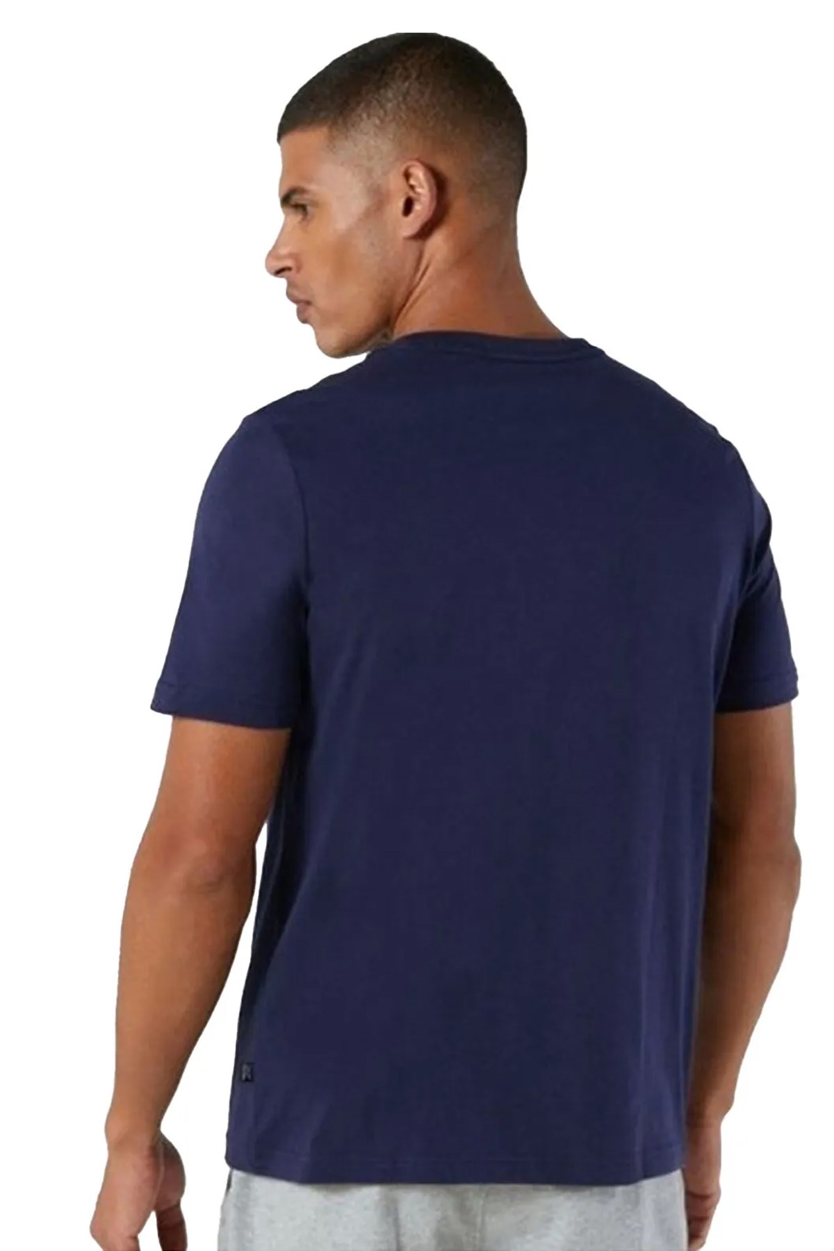 Puma Ess Logo Erkek Tişört 58666606 Lacivert