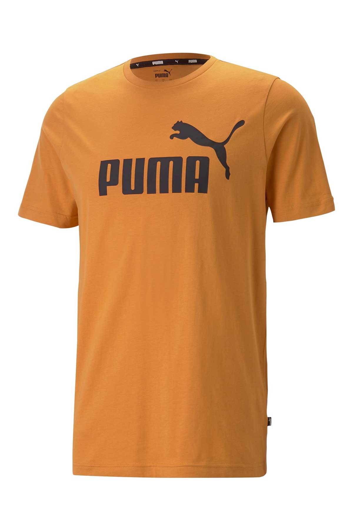 Puma ESS Logo Erkek Tişört 58666727 Turuncu