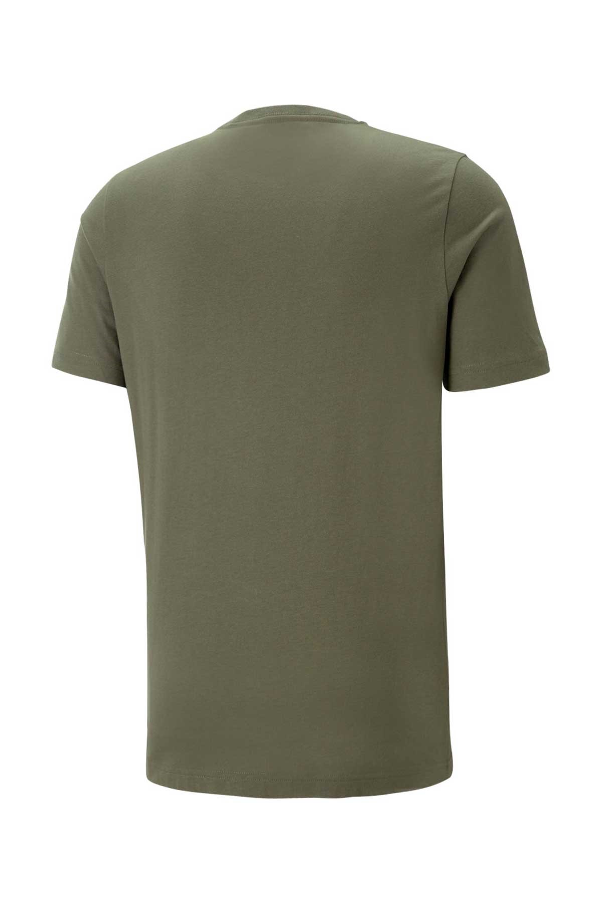 Puma ESS Logo Erkek Tişört 58666736 Yeşil