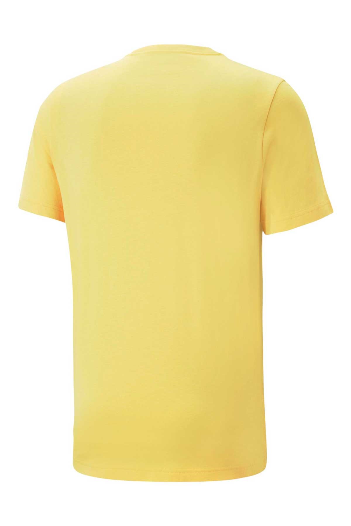 Puma ESS Logo Erkek Tişört 58666743 Sarı