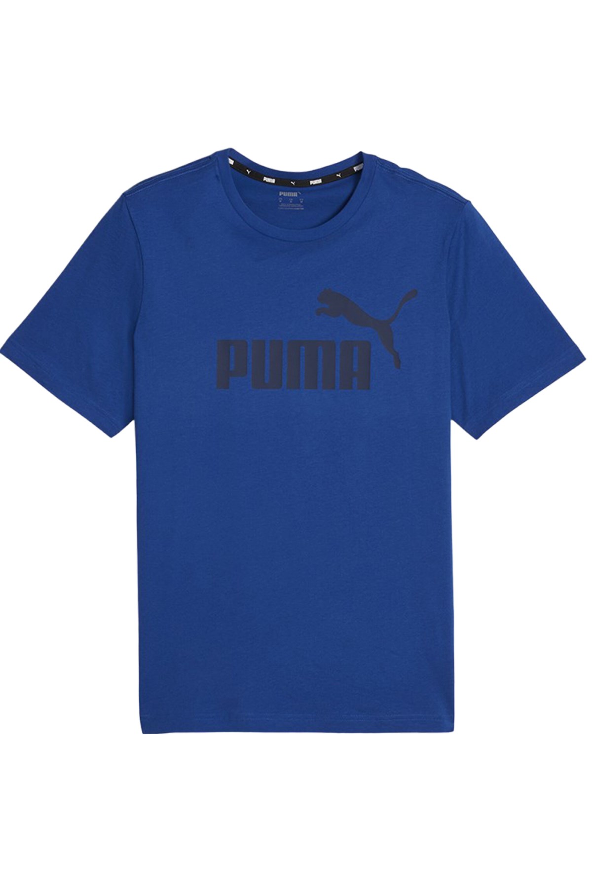Puma Ess Logo Erkek Tişört 58666759 Mavi
