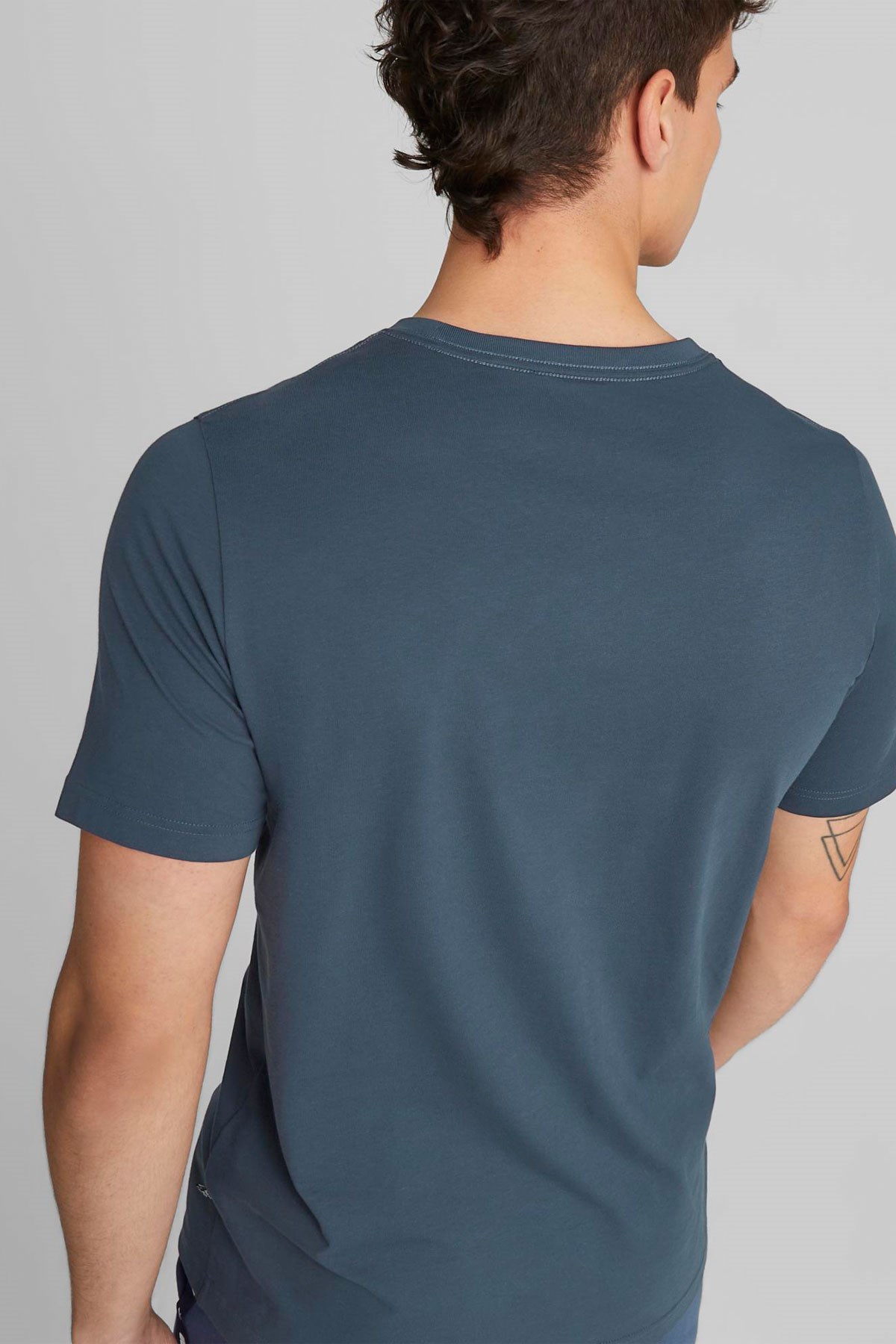 Puma ESS Logo Erkek Tişört 58666761 Mavi