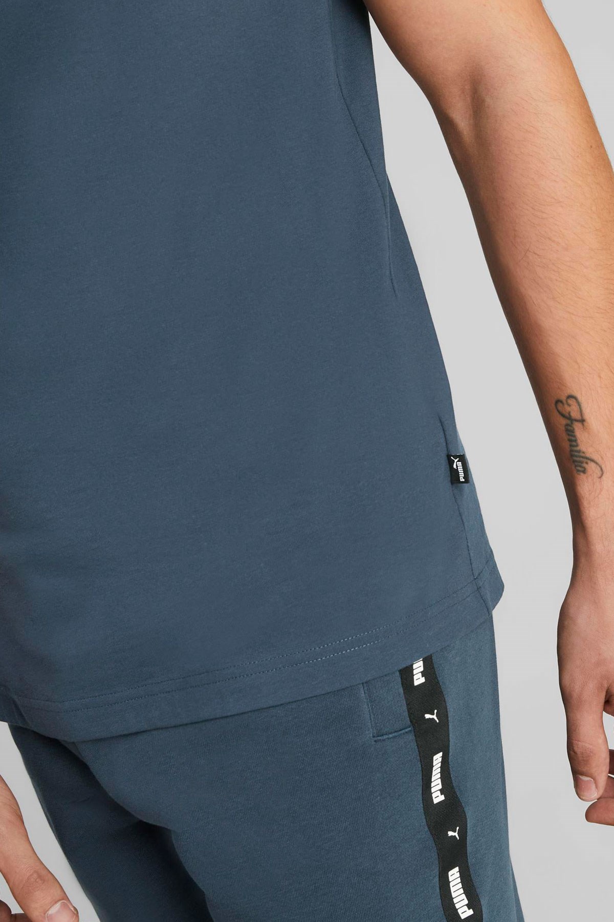 Puma ESS Logo Erkek Tişört 58666761 Mavi
