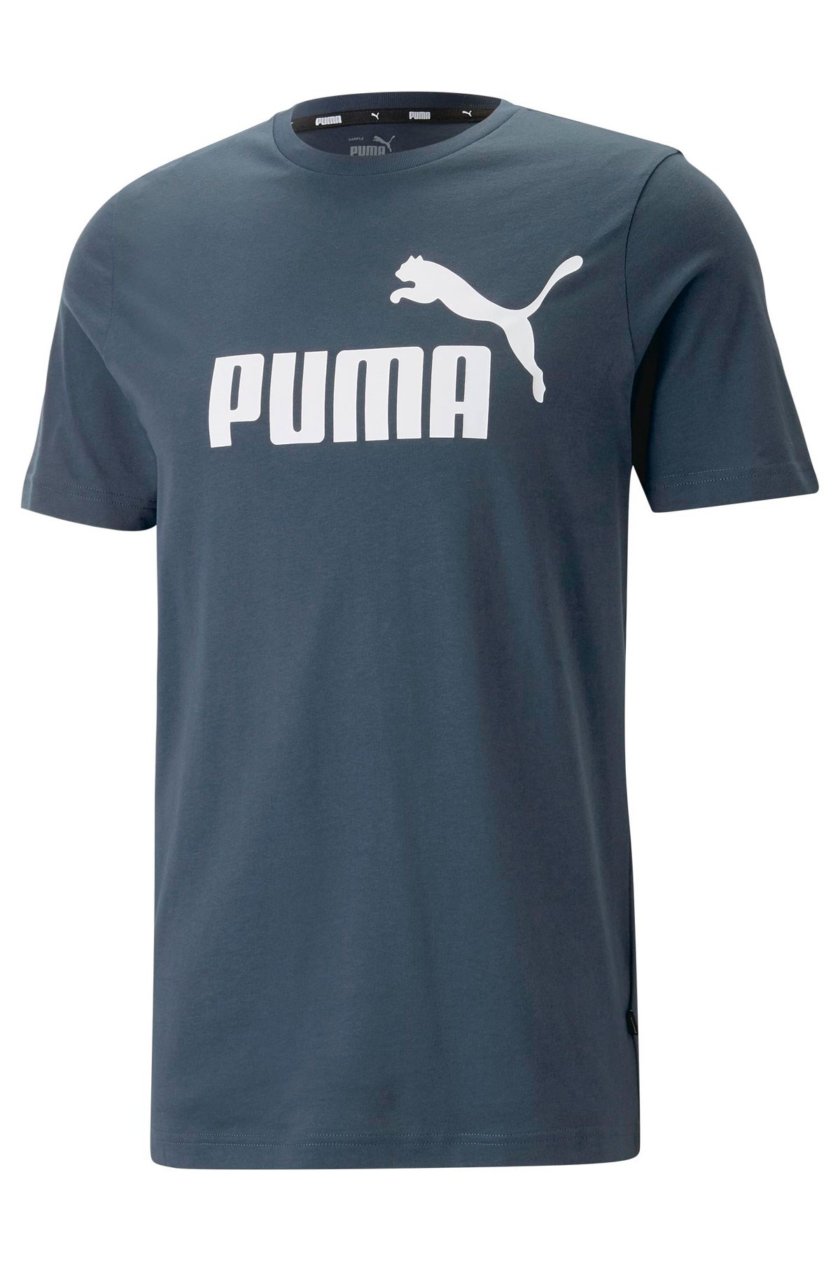 Puma ESS Logo Erkek Tişört 58666761 Mavi