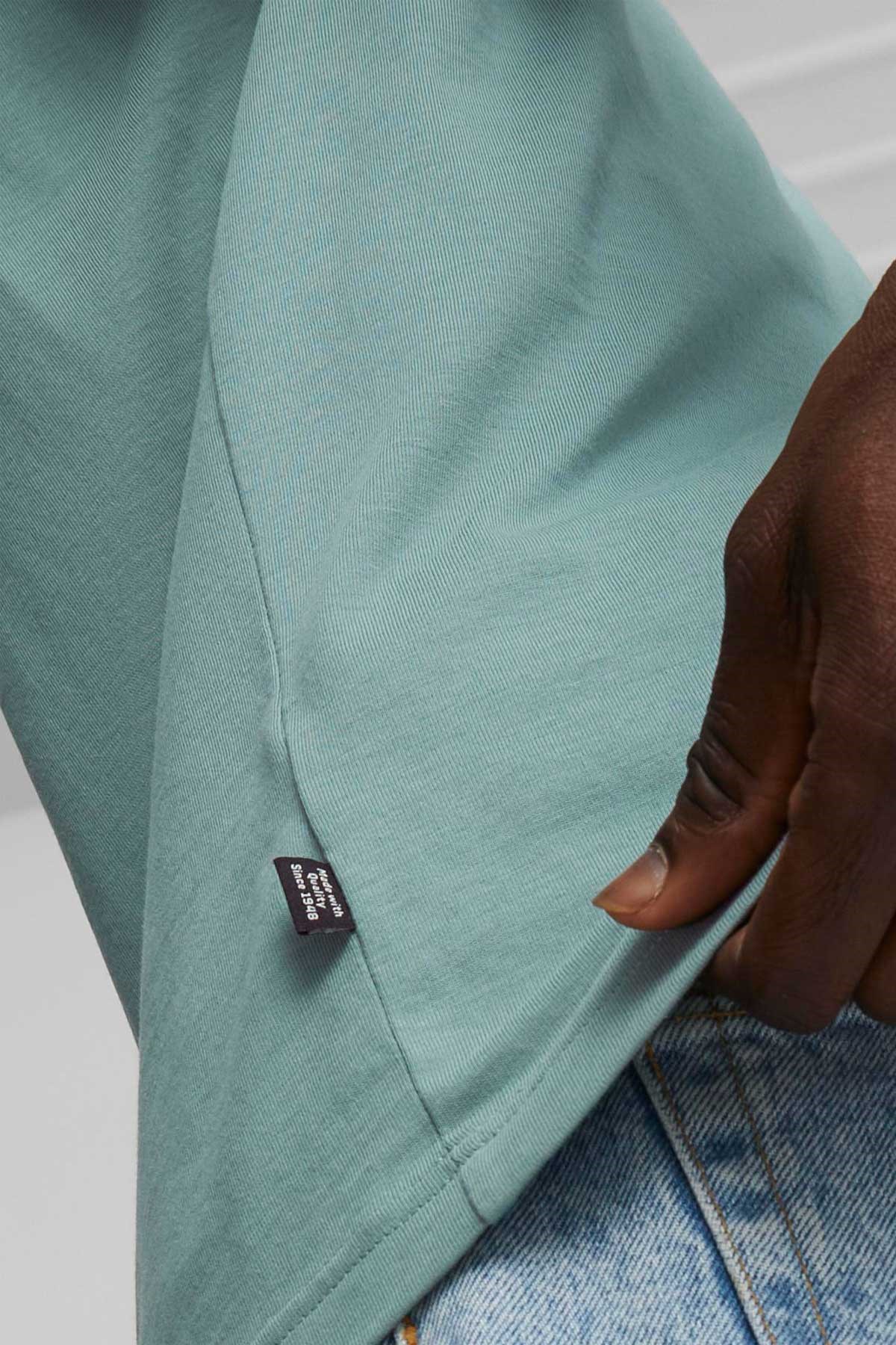 Puma ESS Logo Erkek Tişört 58666775 Mavi