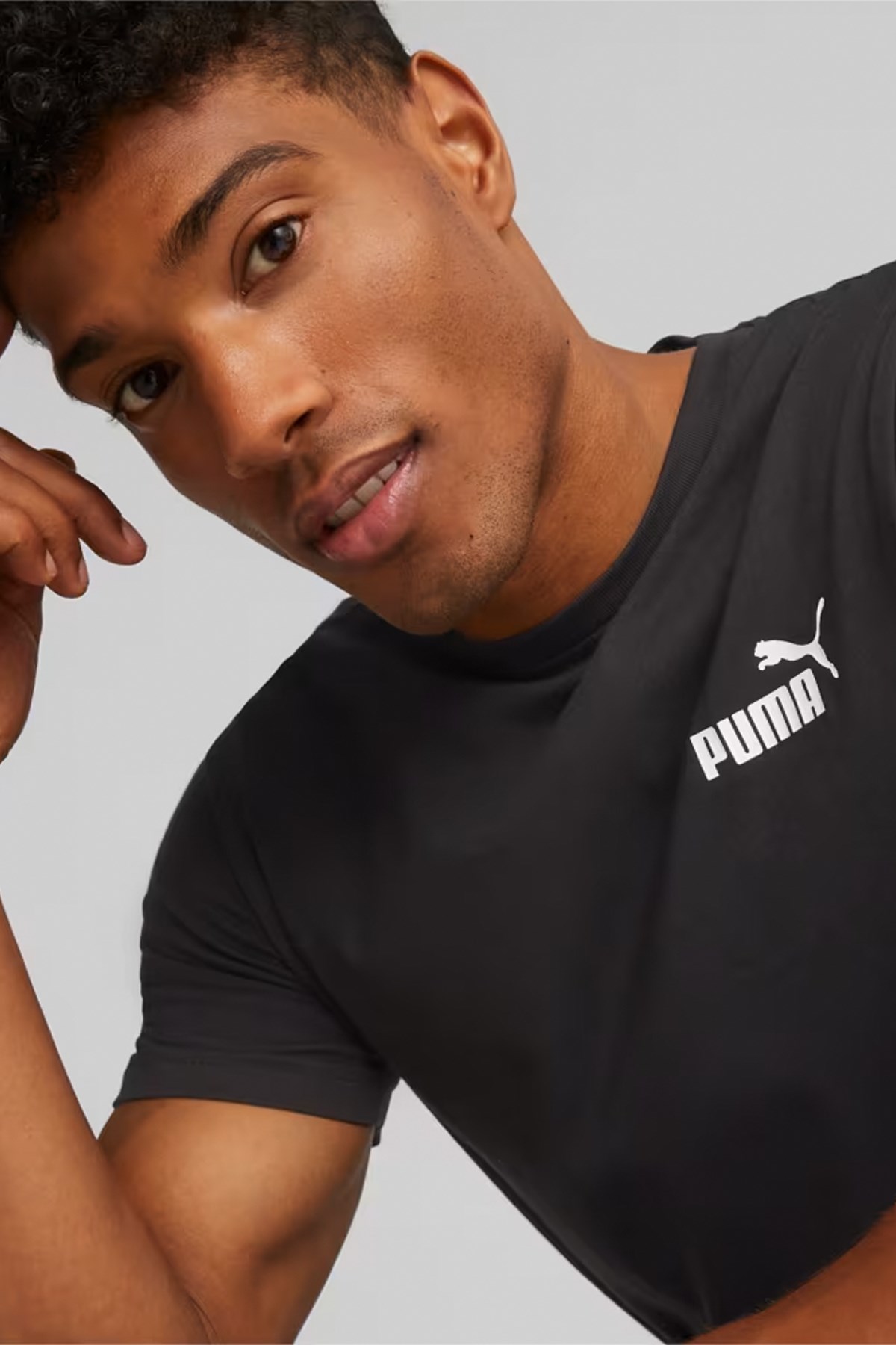 Puma Ess Small Logo Erkek Tişört 58666801 Siyah