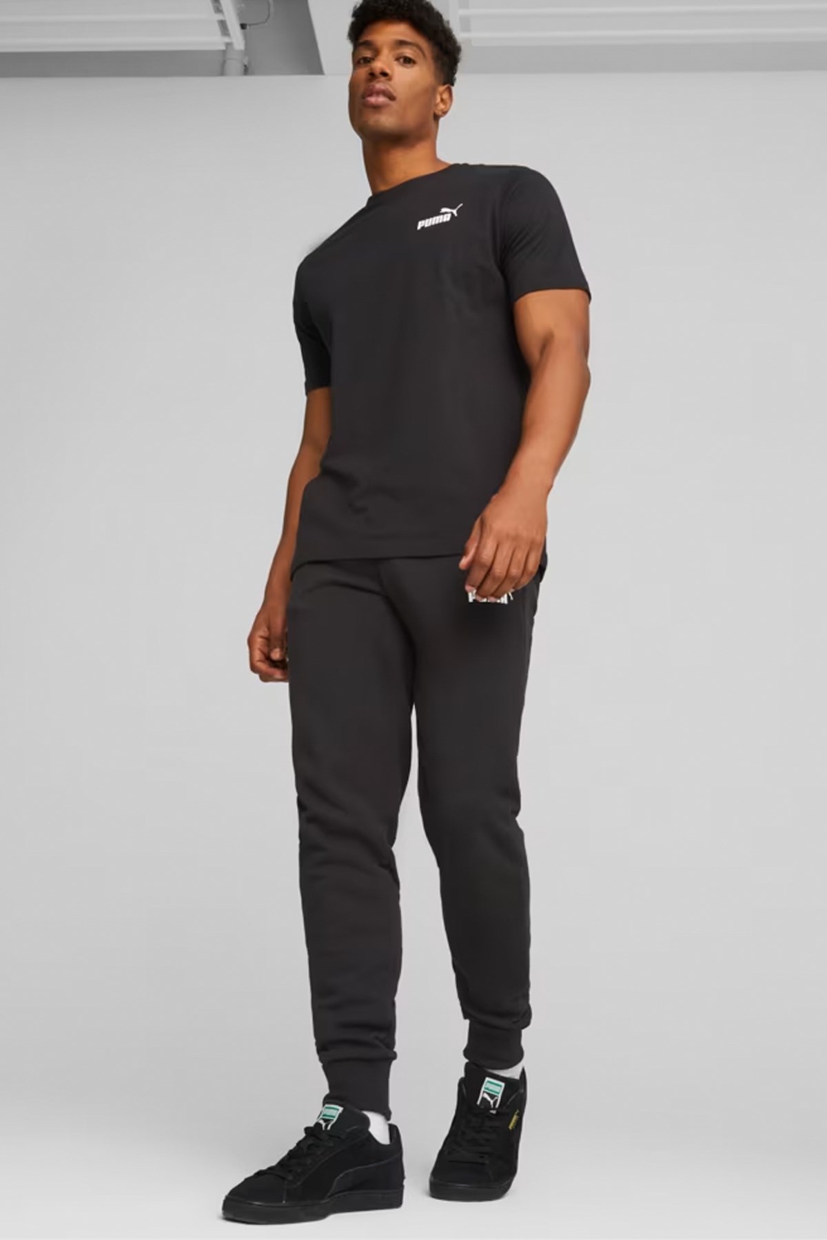 Puma Ess Small Logo Erkek Tişört 58666801 Siyah