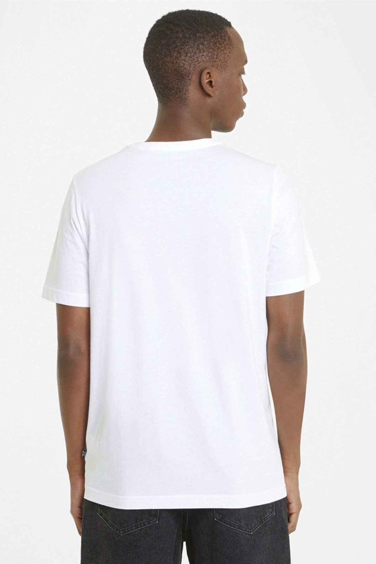 Puma Ess Small Logo Erkek Tişört 58666802 Beyaz
